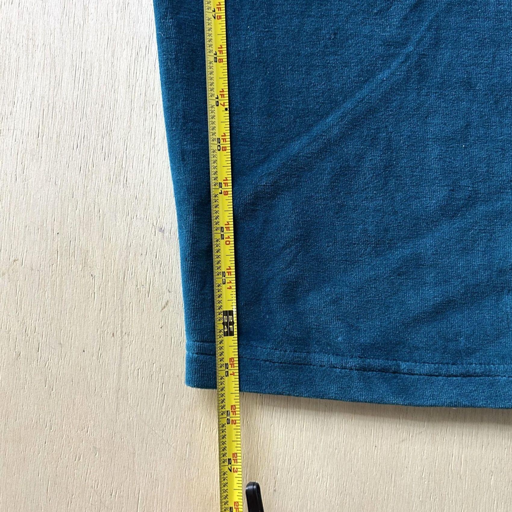Architect VINTAGE Architect Sweatpants Womens PM Blue Velour Elastic Waist Pull On Relaxed Size 32" / US 10 / IT 46 - 5 Thumbnail