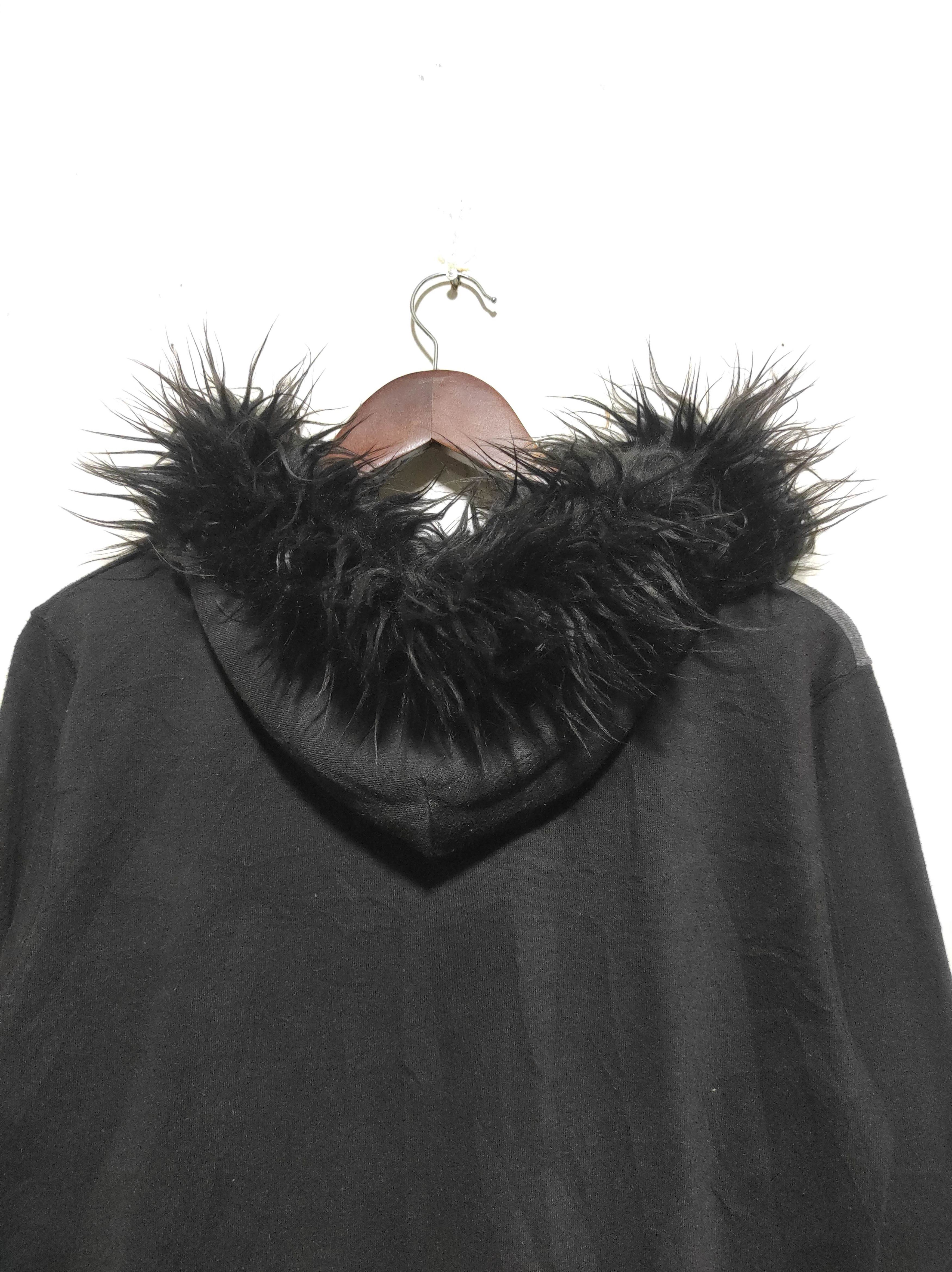Hysteric Glamour Navy Zip Fur Hoodie i6w9 LBG style Size US M / EU 48-50 / 2 - 11 Thumbnail