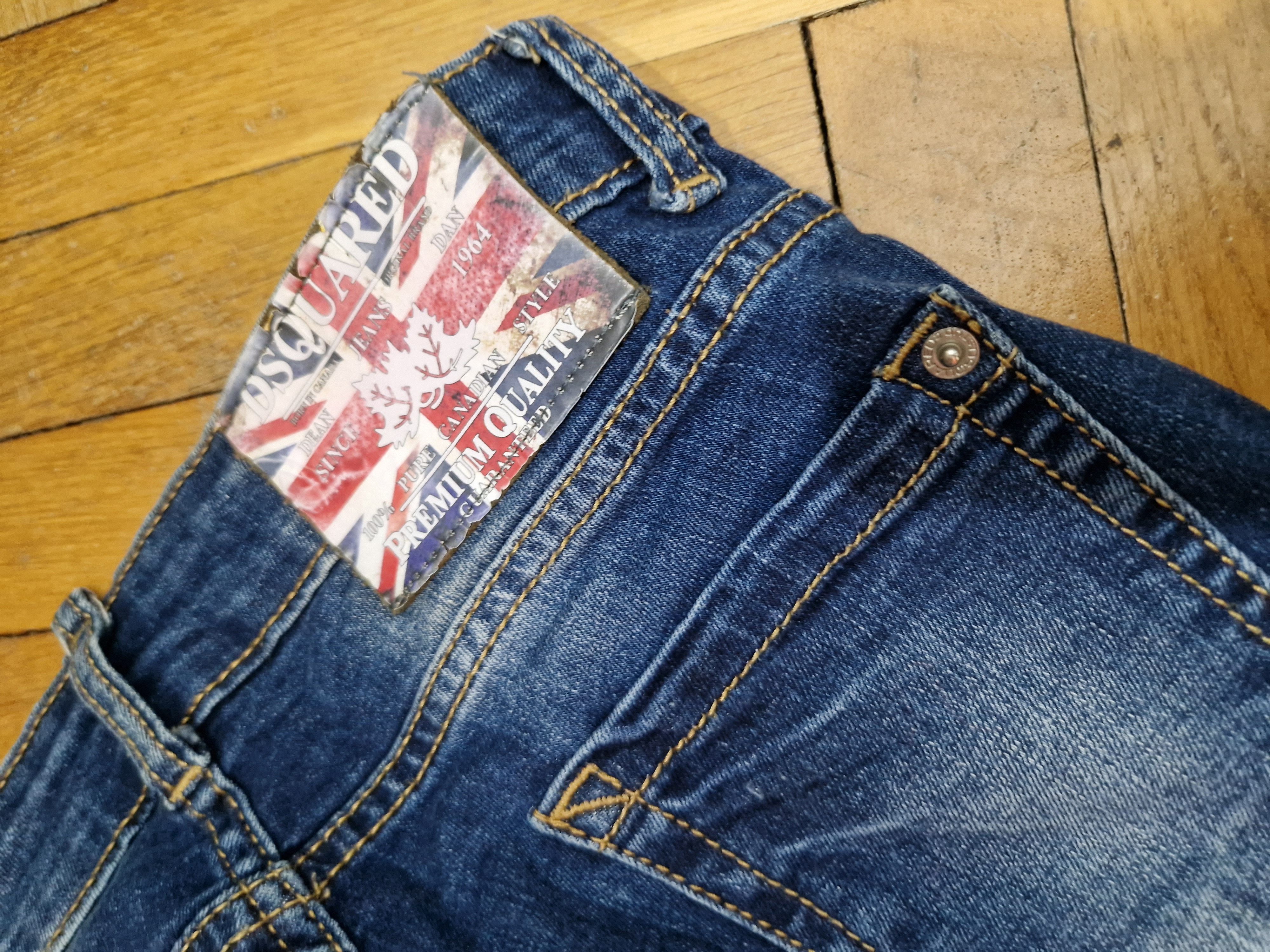 Dsquared2 × Vintage Dsquared2 vintage low waist skinny denim pants Size 27" / US 4 / IT 40 - 3 Thumbnail