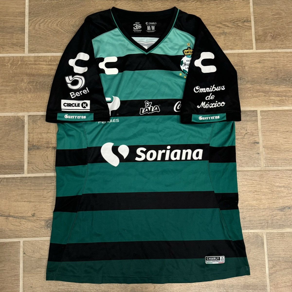 Other Charly Club Santos Laguna M.R. 2018/2019 Away Soccer Jersey Size US M / EU 48-50 / 2 - 3 Thumbnail