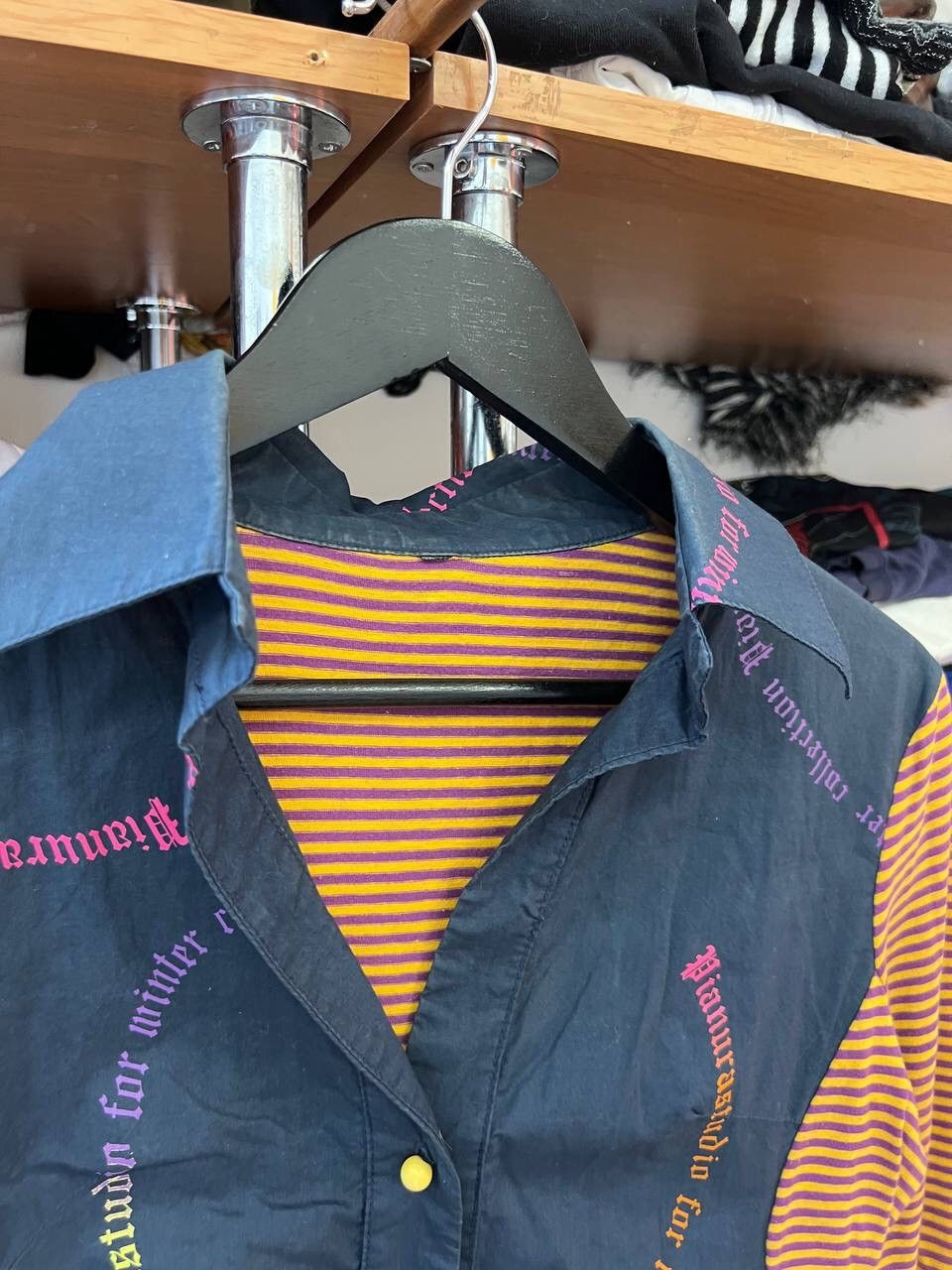 Vintage Y2K Avant Garde Galliano Style Button Up shirt Size M / US 6-8 / IT 42-44 - 7 Thumbnail