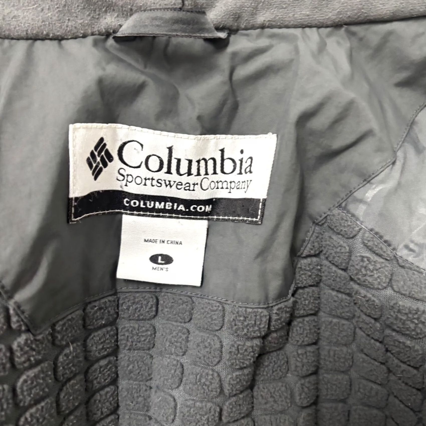 Vintage Columbia Jacket Mens Large Red Fleece Lined Full Zip Windbreaker Hiking Outdoor Casual Travel Size US L / EU 52-54 / 3 - 2 Thumbnail