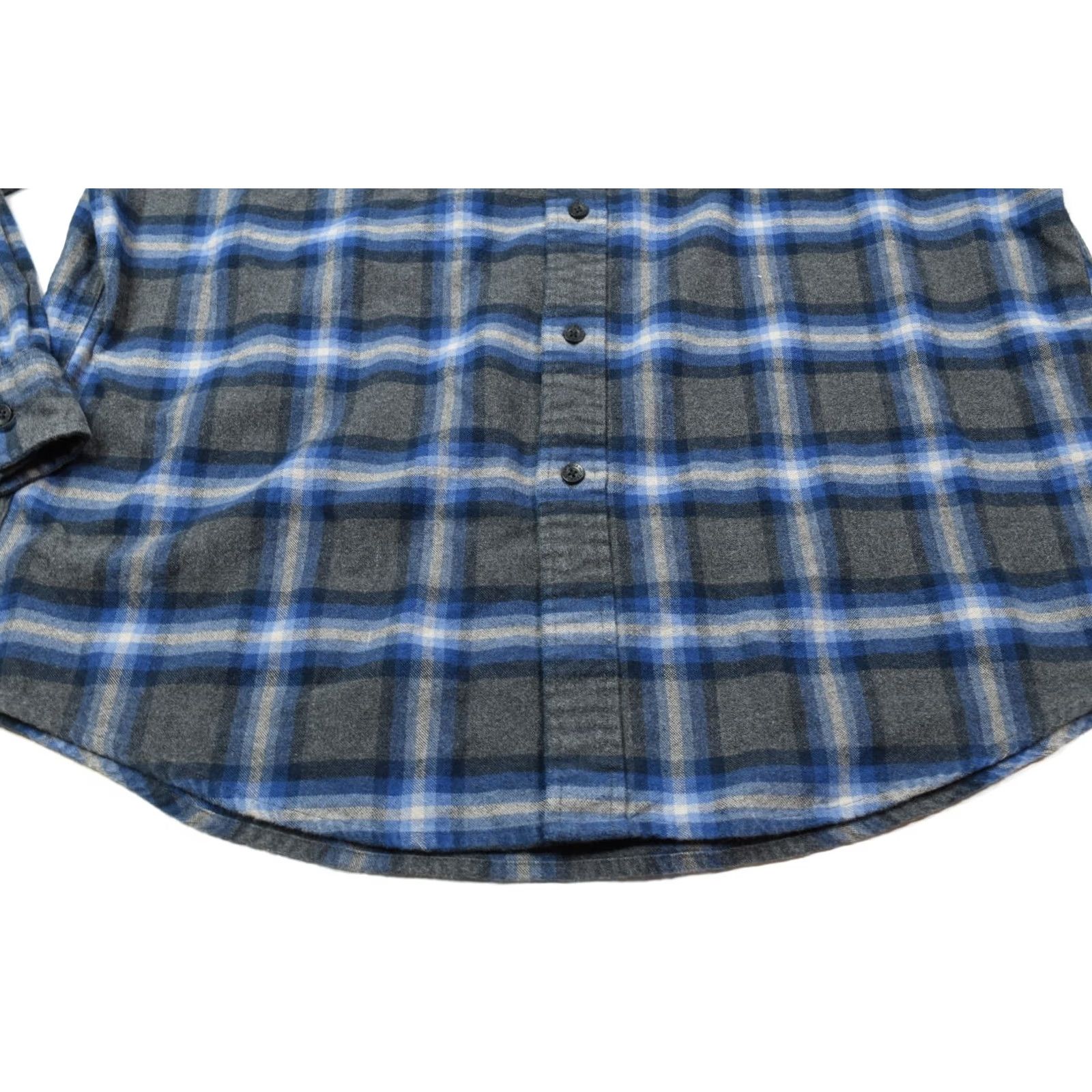 Pendleton Pendleton MASON Flannel Shirt Blue Gray Plaid Long Sleeve Cotton Mens XL Button-Up Shirt Size US XL / EU 56 / 4 - 4 Thumbnail