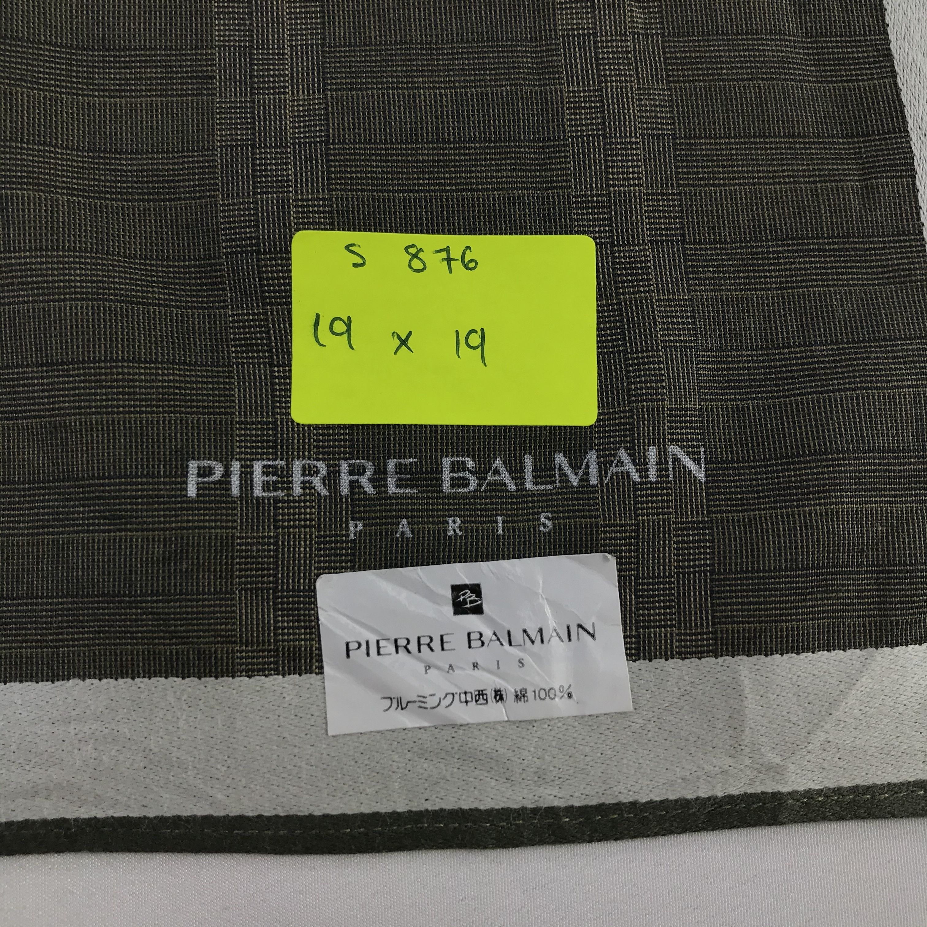Pierre Balmain × Vintage Pierre Balmain Bandana / Handkerchief / Neckerchief - S876 Size ONE SIZE - 5 Thumbnail