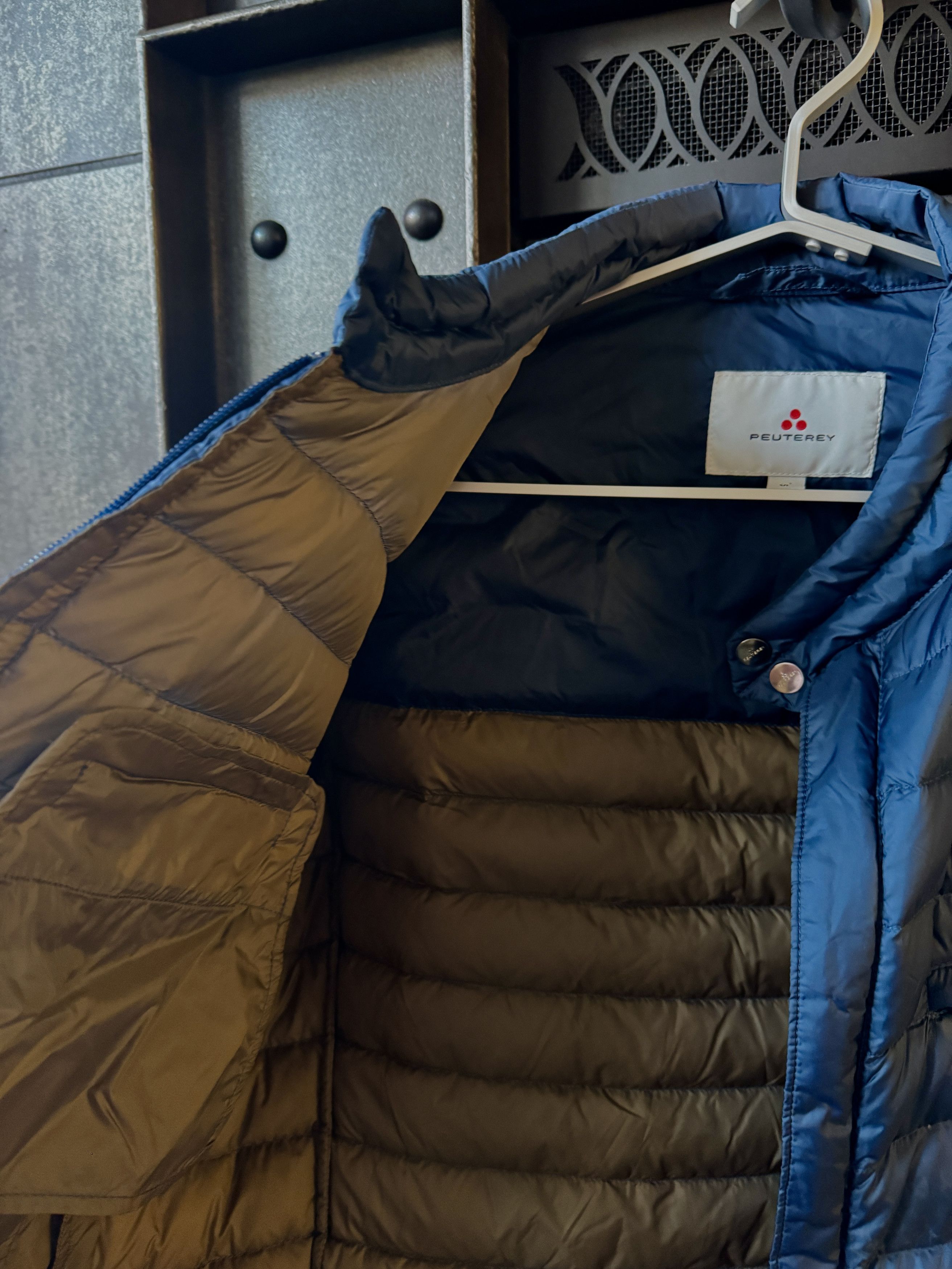 Peuterey Peuterey Genuine Goose Down Light Bomber Jacket Size US XL / EU 56 / 4 - 10 Thumbnail