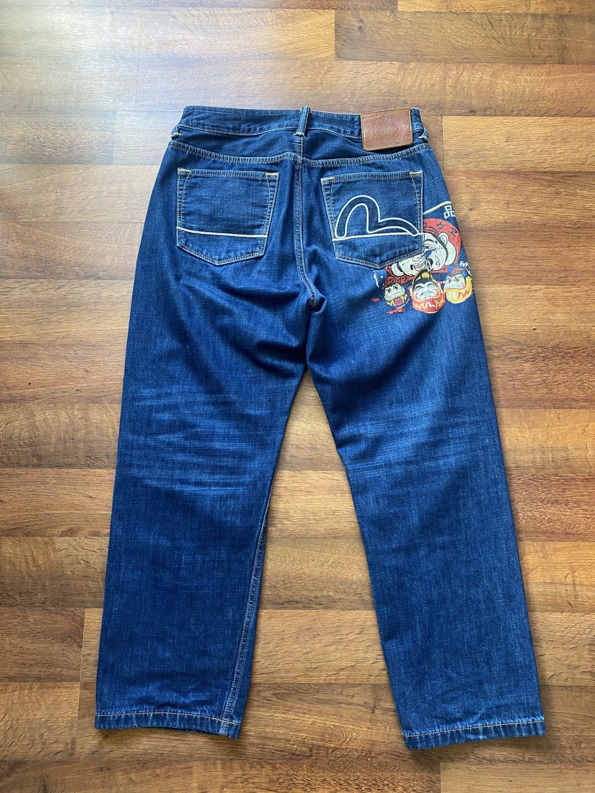 Evisu Evisu Selvedge Denim Embroidered Logo Size US 30 / EU 46 - 2 Thumbnail