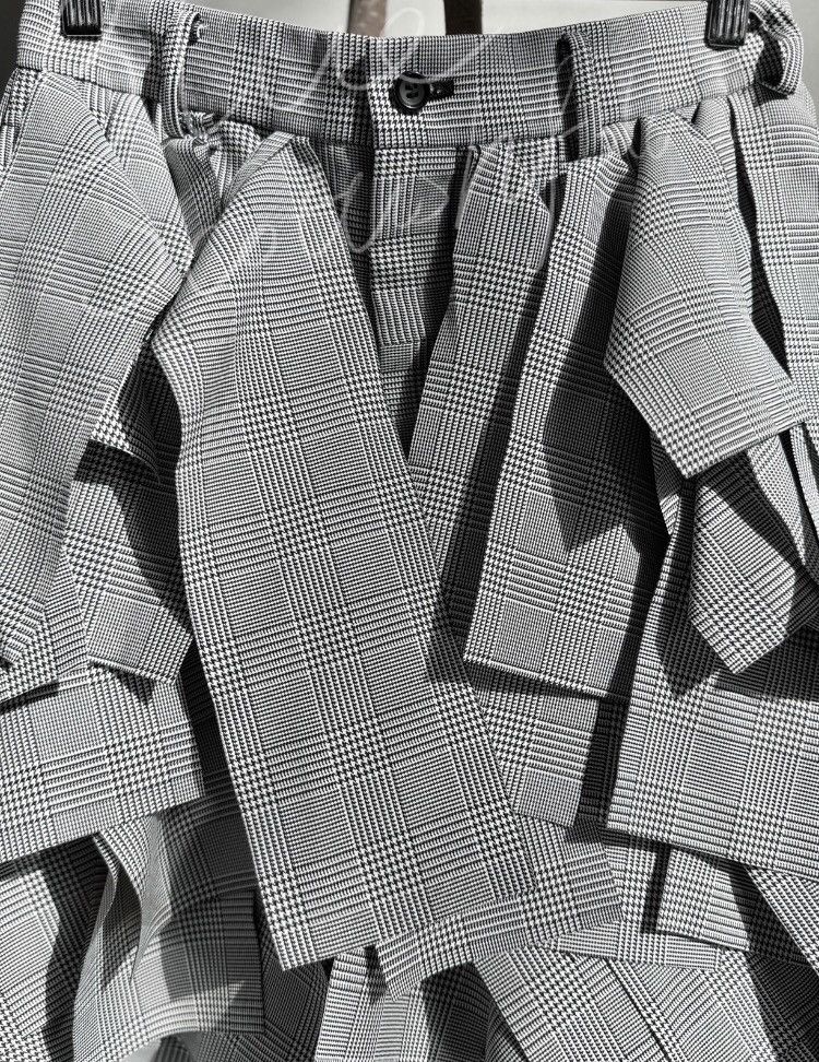 Comme des Garcons Comme Des Garcons SThousand Bird Grid 2502-Nextarr Size 28" / US 6 / IT 42 - 3 Thumbnail