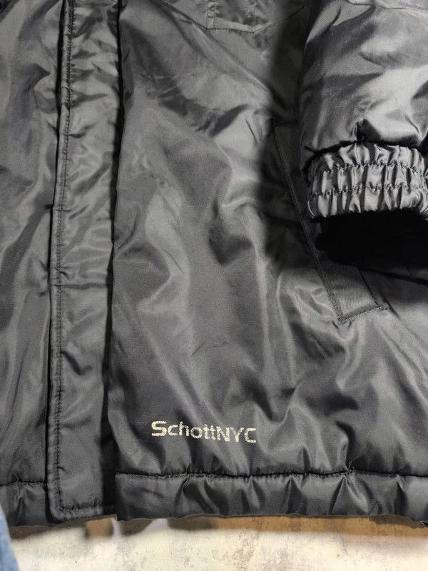 Schott × Vintage schott nyc parka jacket oversize XL Size US XL / EU 56 / 4 - 2 Thumbnail