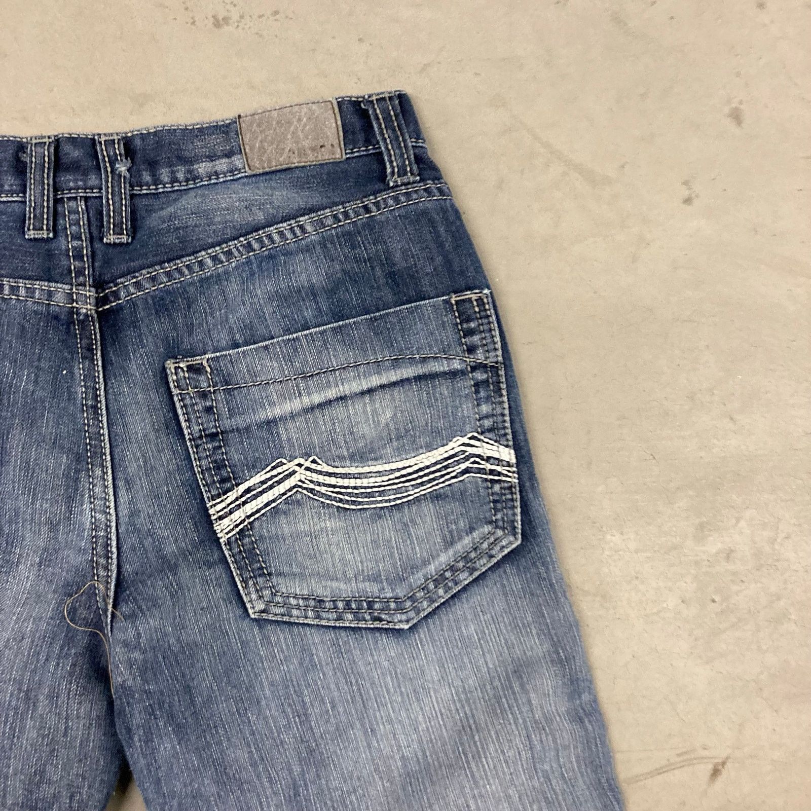 Carbon × Vintage Y2K faded slim fit carbon Jeans 30x32 Size US 30 / EU 46 - 6 Thumbnail