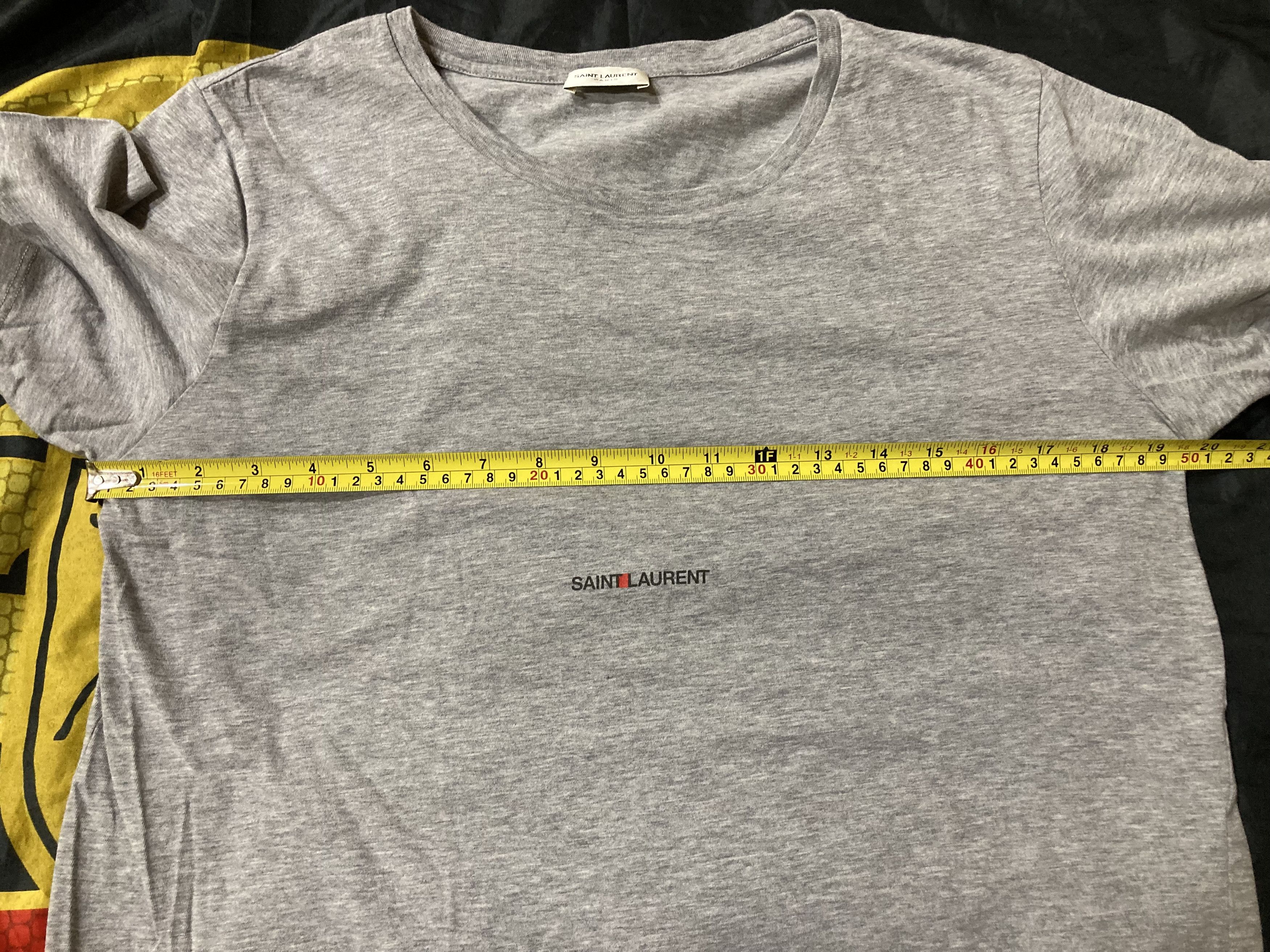 Saint Laurent Paris Saint Laurent Men's Classic Archive Logo T-Shirt Size US M / EU 48-50 / 2 - 9 Thumbnail