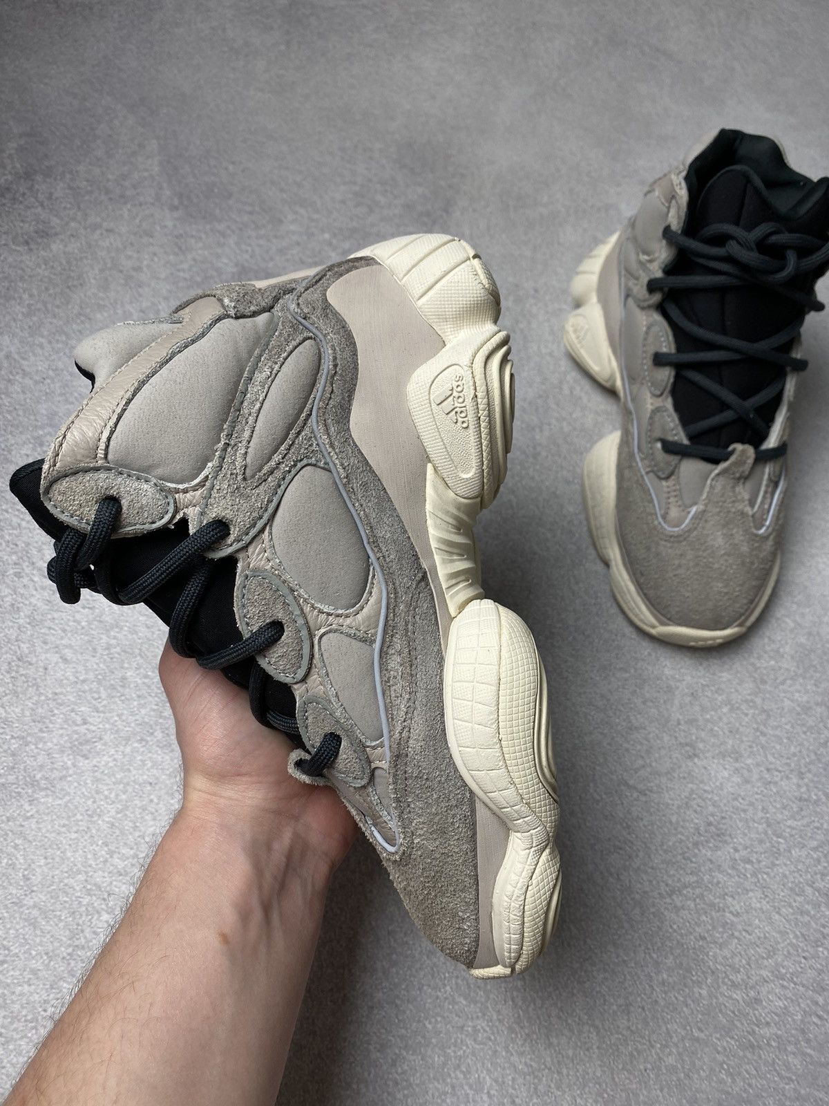 Yeezy Adidas Yeezy Boost 500 high Mist Stone GV7775 Size US 6 / IT 36 - 7 Thumbnail