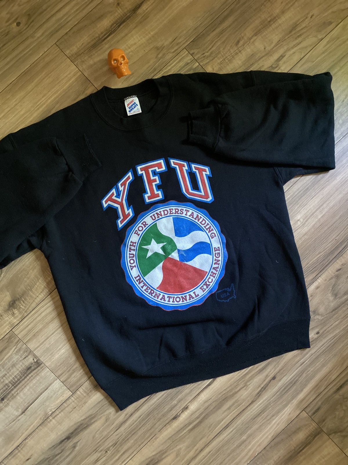 Vintage 90s Youth for Understanding sweatshirt sz L Size US L / EU 52-54 / 3 - 1 Thumbnail