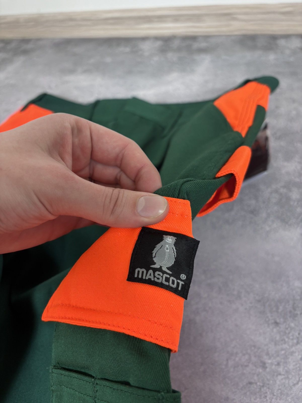 Other Mascot Men’s NWT Reflective Green/Orange Safety Cargo Pants Size US 32 / EU 48 - 5 Thumbnail
