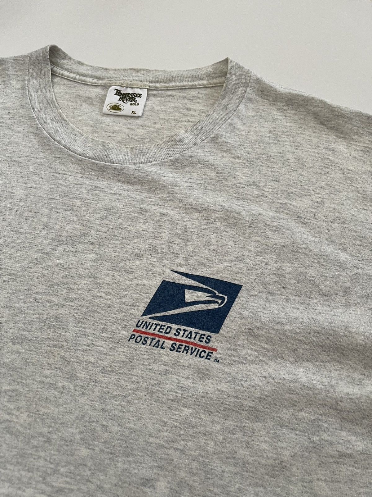 image of Vintage Early 90's Usps Seattle in Grey, Men's (Size XL)