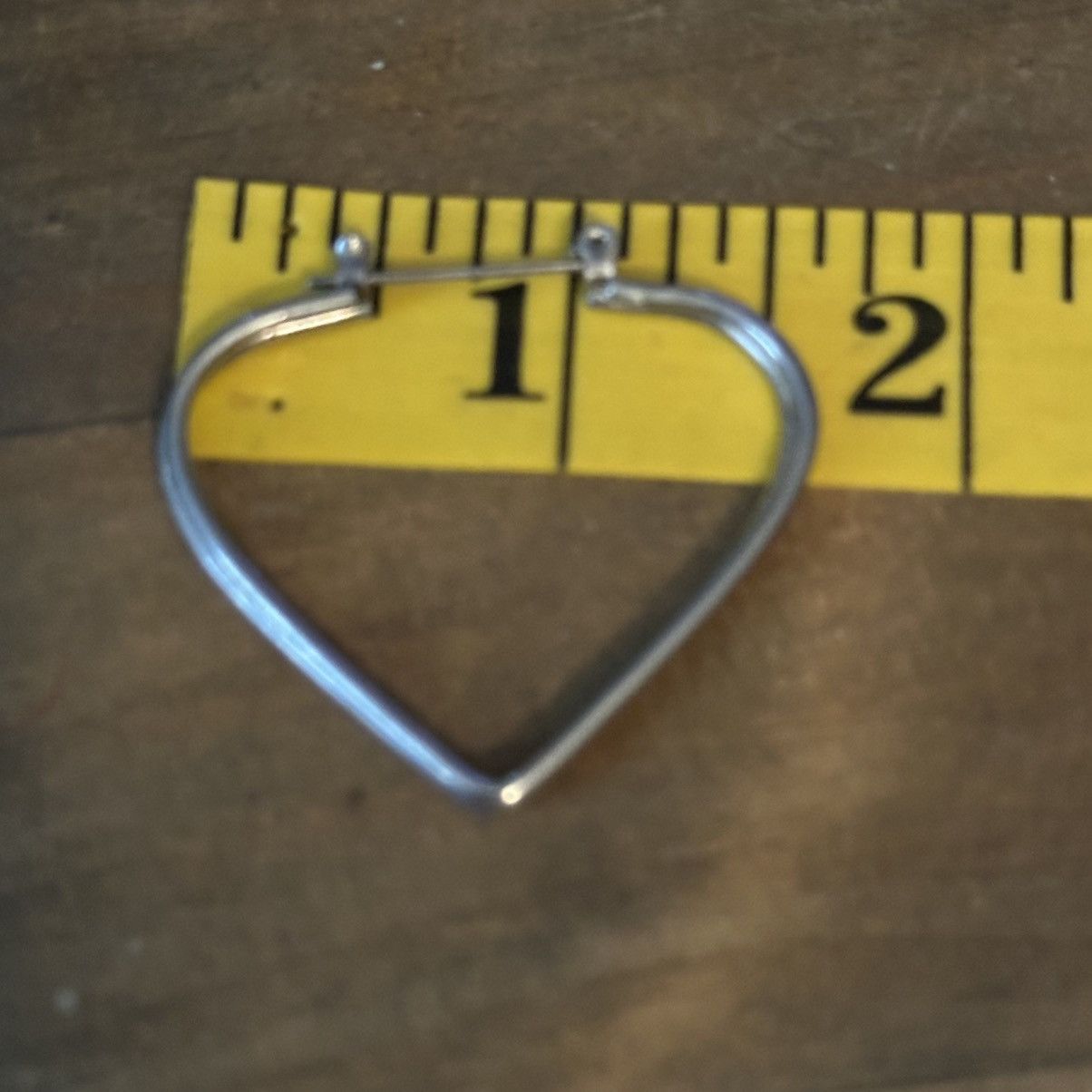 Other Sterling silver triangle hoop earrings Size ONE SIZE - 3 Thumbnail