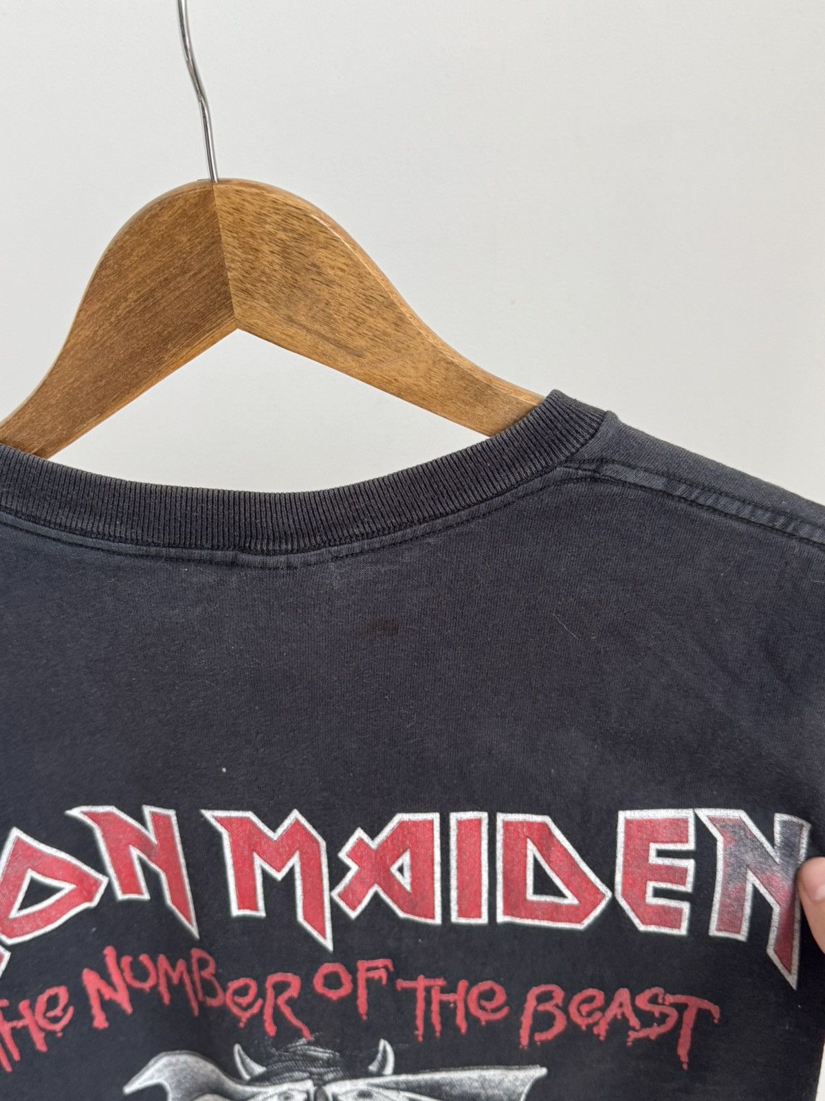 Band Tees Vintage Iron Maiden "TheNumber of the Beast" Rock Size US M / EU 48-50 / 2 - 13 Thumbnail