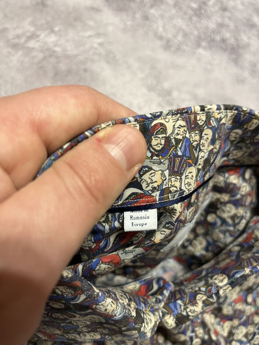 Eton Eton Japanese style up button shirt Size US XL / EU 56 / 4 - 5 Thumbnail