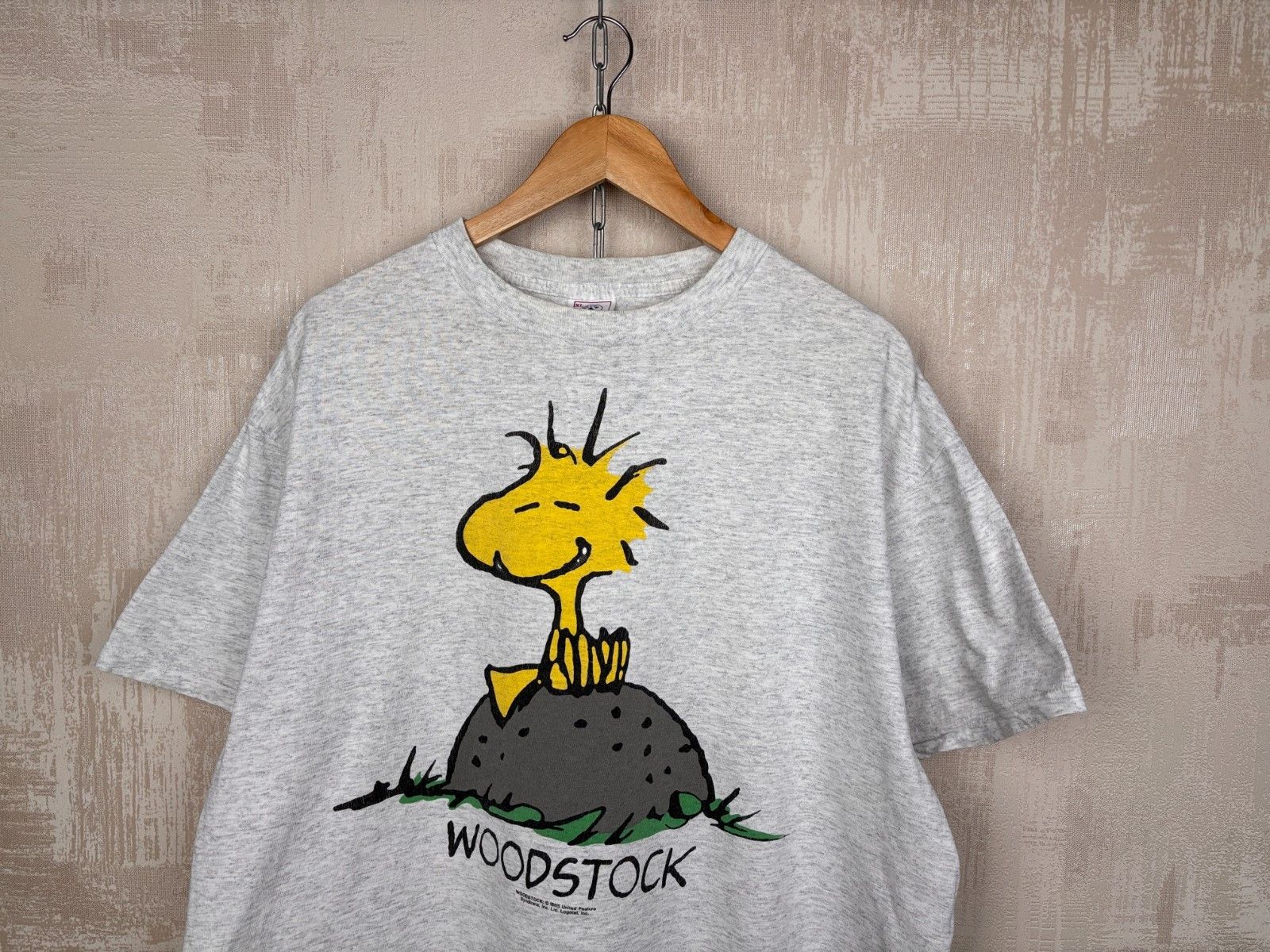 Delta Vintage Woodstock 1969 Peanuts T-shirt Single Stitch USA Size US XL / EU 56 / 4 - 4 Thumbnail