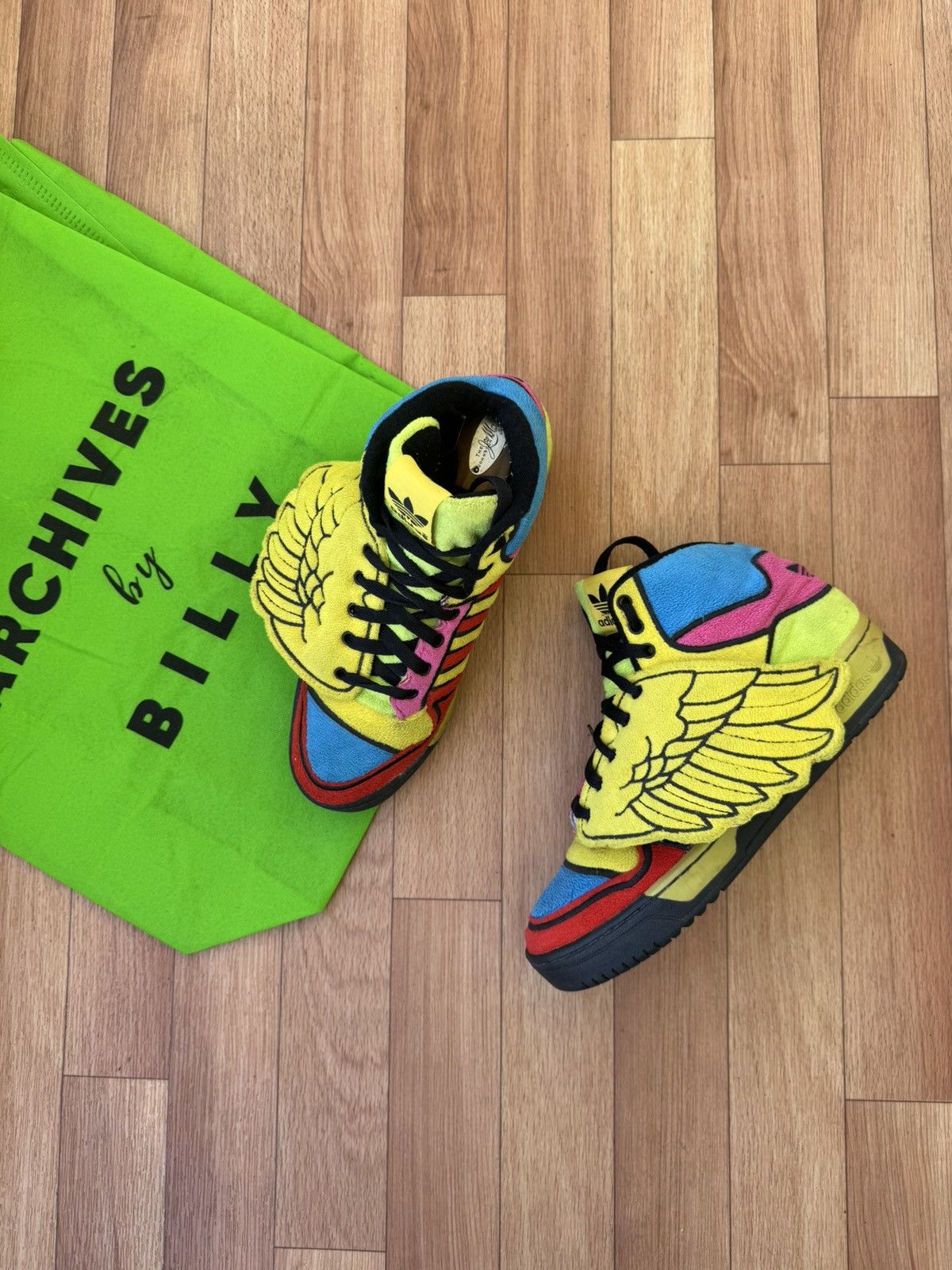 Adidas × Jeremy Scott Adidas jeremy scott wing multicolor Size US 7.5 / EU 40-41 - 1 Thumbnail