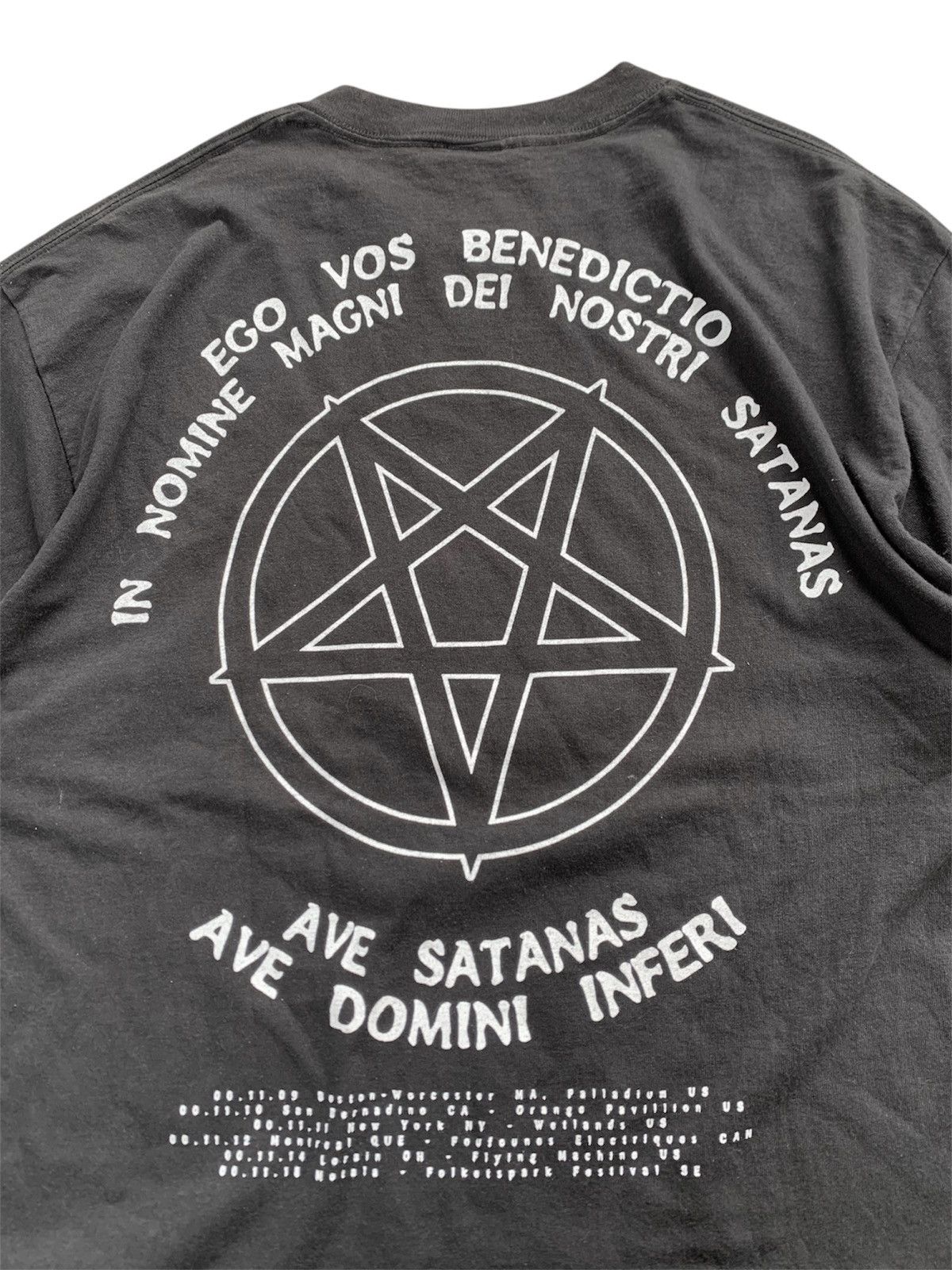 Band Tees Vintage 2001 Dark Funeral Ego Vos Benedicto Euro T Shirt Size US XL / EU 56 / 4 - 3 Thumbnail