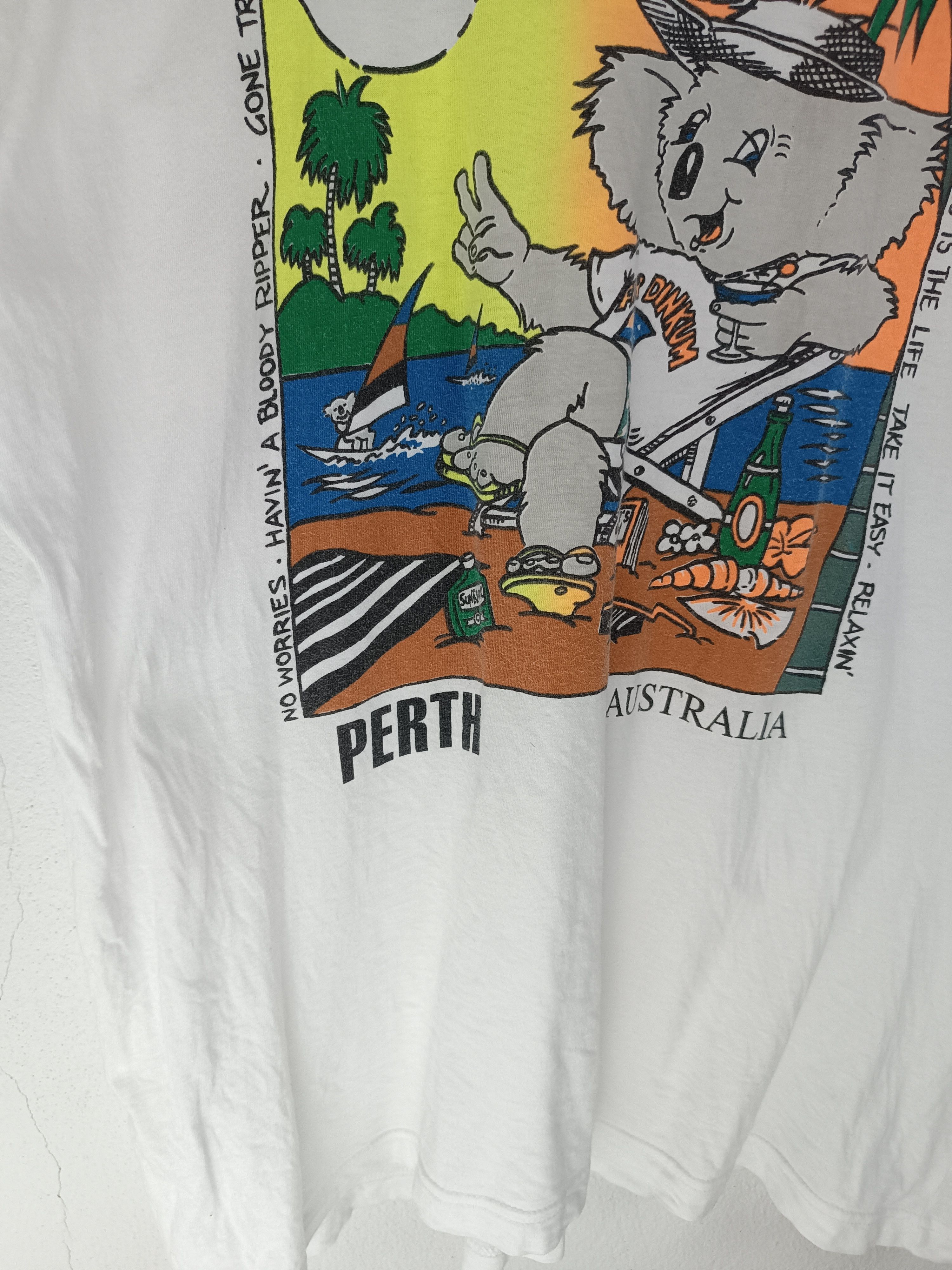 The Australian Outback Collection VINTAGE 90'S PERTH AUSTRALIA JUST CRUISING KOALA DOWN UNDER Size US L / EU 52-54 / 3 - 6 Thumbnail