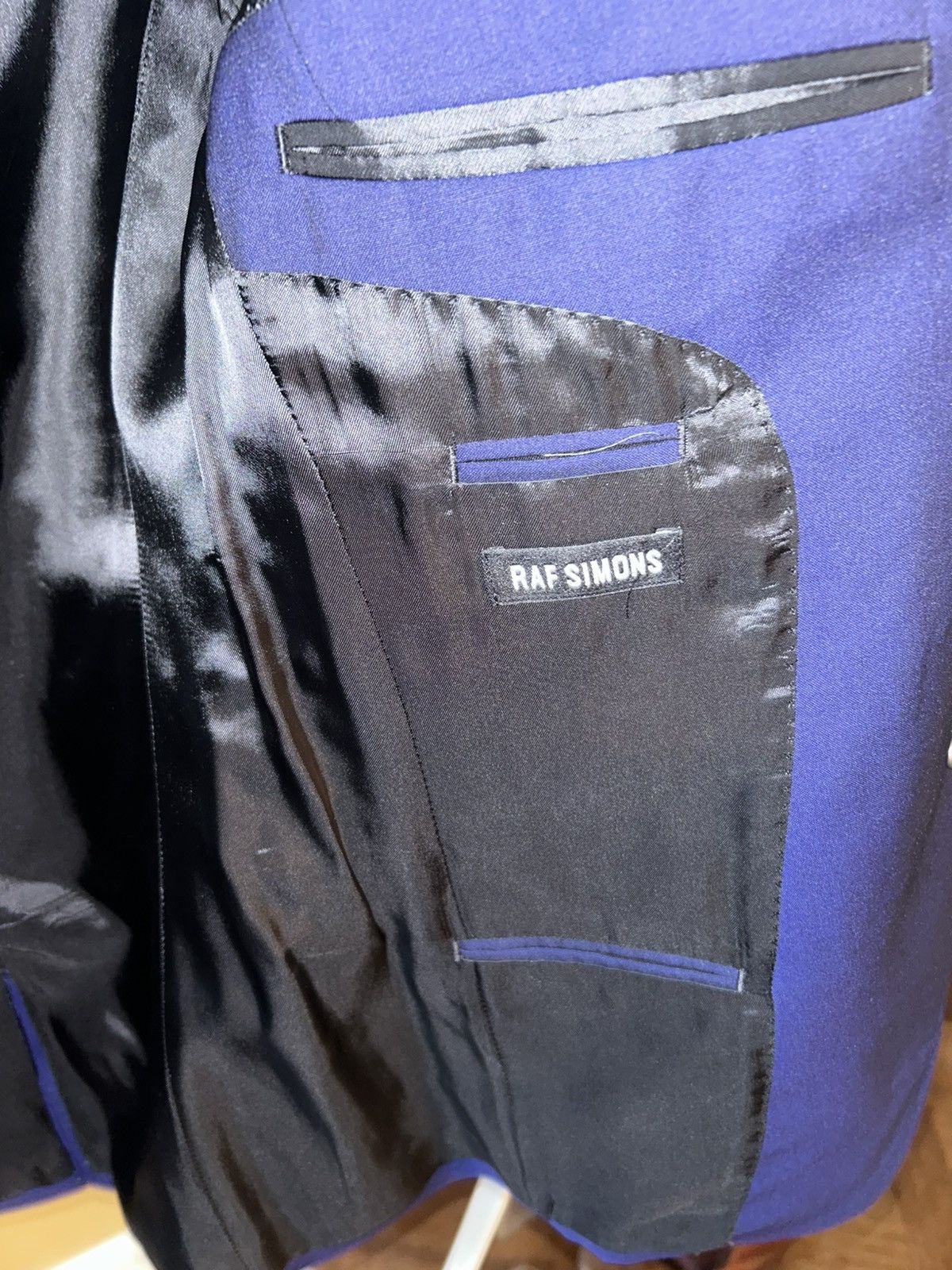 Raf Simons Raf Simons Electric Blue Blazer Size 38S - 4 Thumbnail