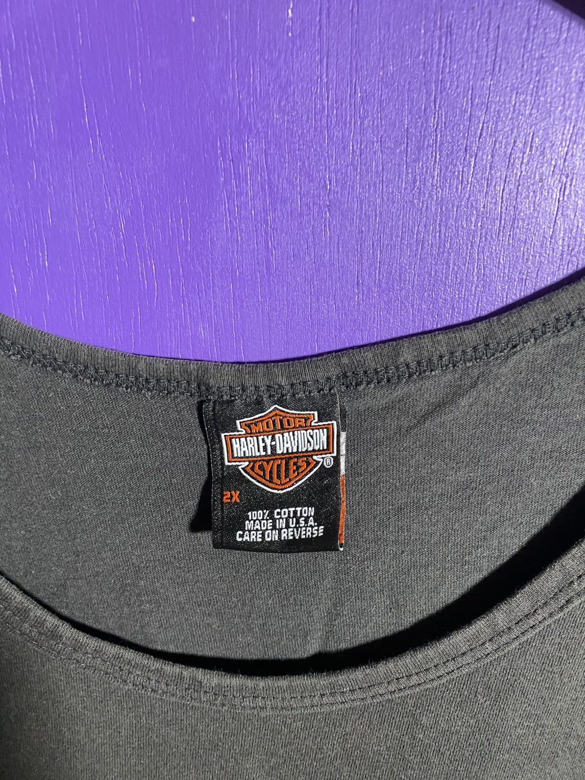 Harley Davidson × Vintage Vintage 90s Harley Davidson gear logo tank top Size US XXL / EU 58 / 5 - 4 Thumbnail