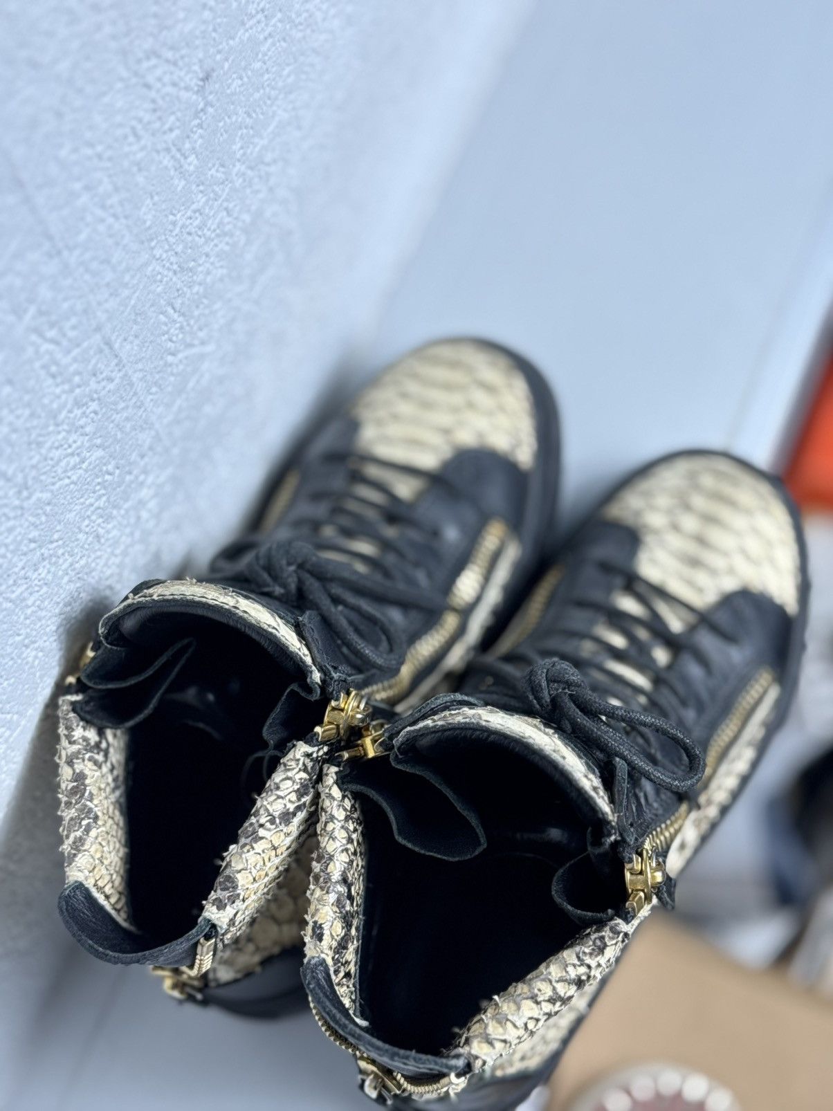 Giuseppe Zanotti Guiseppe Zanotti High Top Sneakers Size 36 Size US 6 / IT 36 - 10 Thumbnail