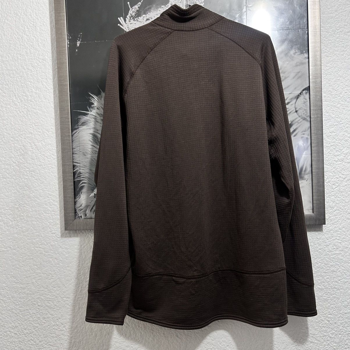 Patagonia PATAGONIA R1 BROWN ZIP UP FLEECE 2008 Size US XL / EU 56 / 4 - 3 Thumbnail