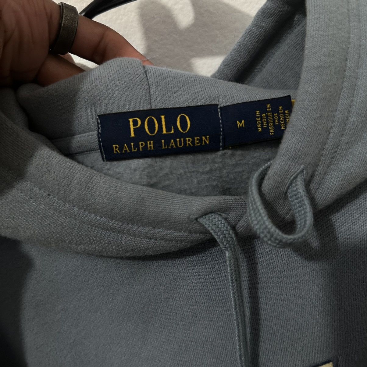 Polo Ralph Lauren The RL Fleece Plaid-Logo Hoodie Size US M / EU 48-50 / 2 - 3 Thumbnail