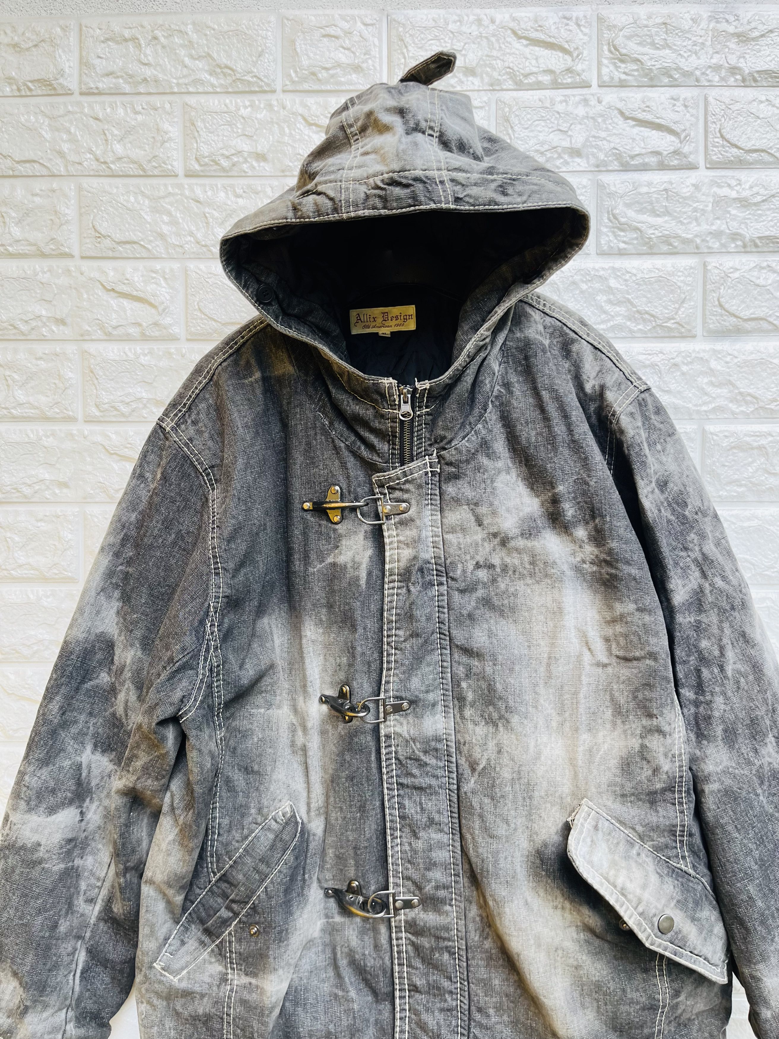 Japanese Brand × Vintage Vintage Allix Design Hook Metal Zipper Hip Hop Fashion Style Size US L / EU 52-54 / 3 - 3 Thumbnail