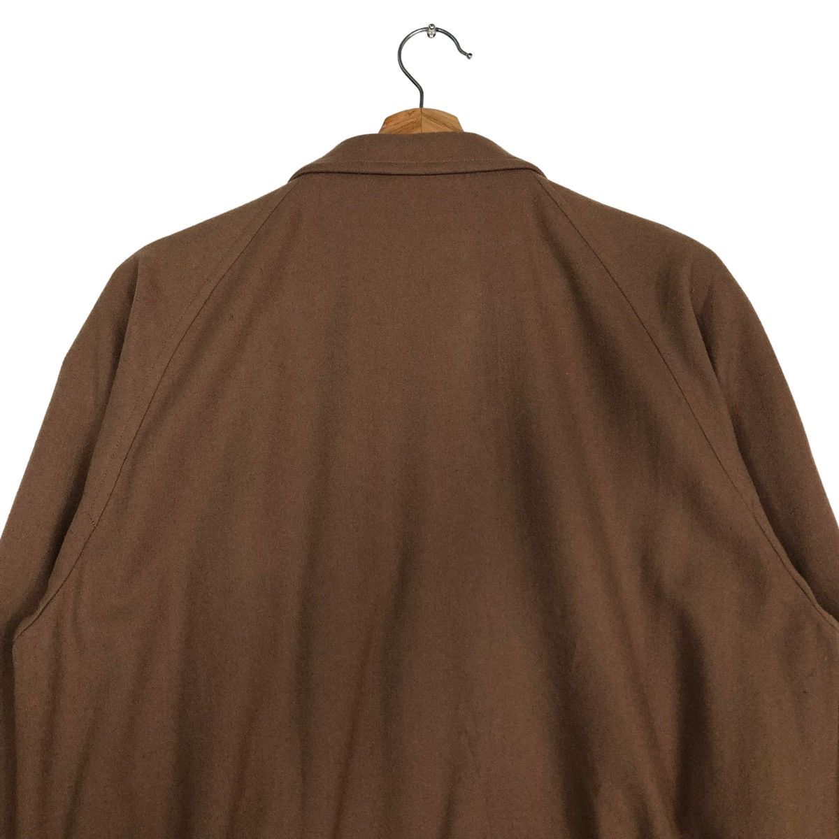 Burberry 🔥RICH BROWN - VINTAGE WOOL BOMBER JACKET BURBERRYS Size US M / EU 48-50 / 2 - 9 Thumbnail