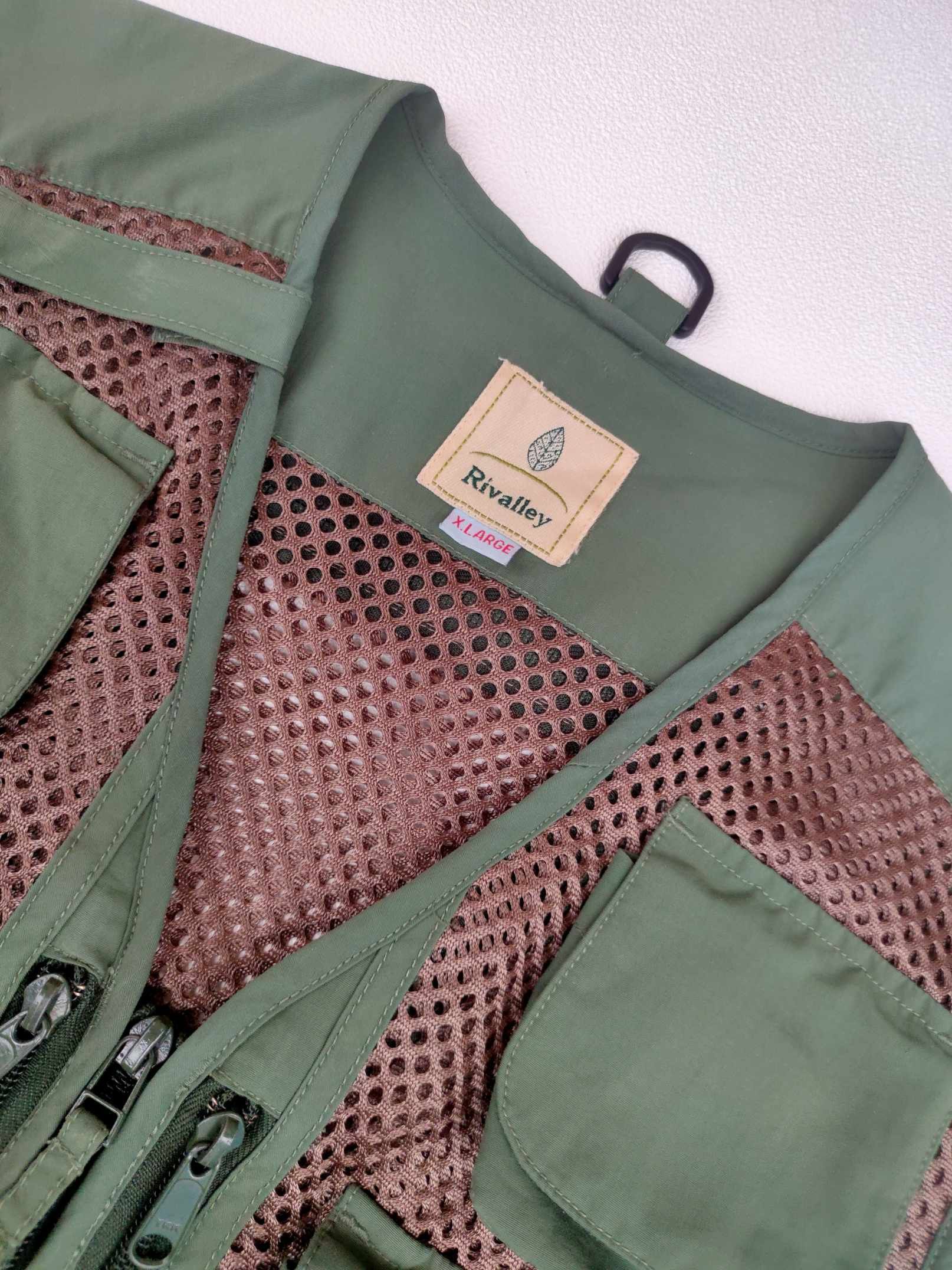 Japanese Brand × Vintage Rivalley Fishing Vest Size US XL / EU 56 / 4 - 4 Thumbnail