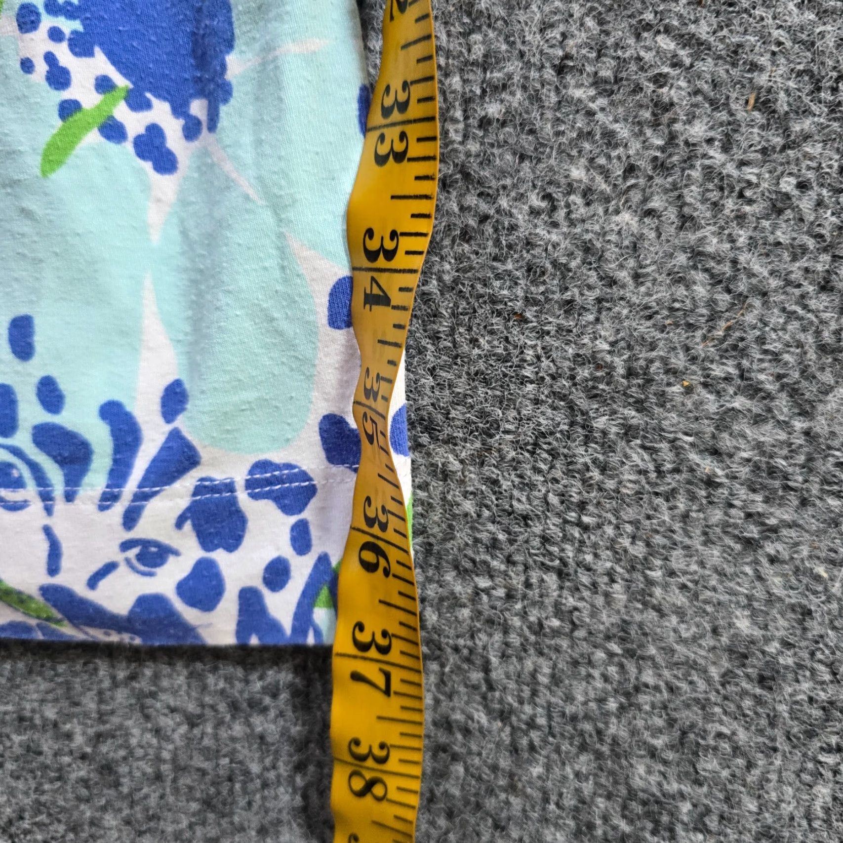 Lilly Pulitzer Lilly Pulitzer Dress Women XS Pink Blue Floral Leopard Cara Drop Waist Vine Knit Short Sleeve Dolman V-Neck Sheath Casual Summer Size XS / US 0-2 / IT 36-38 - 6 Thumbnail