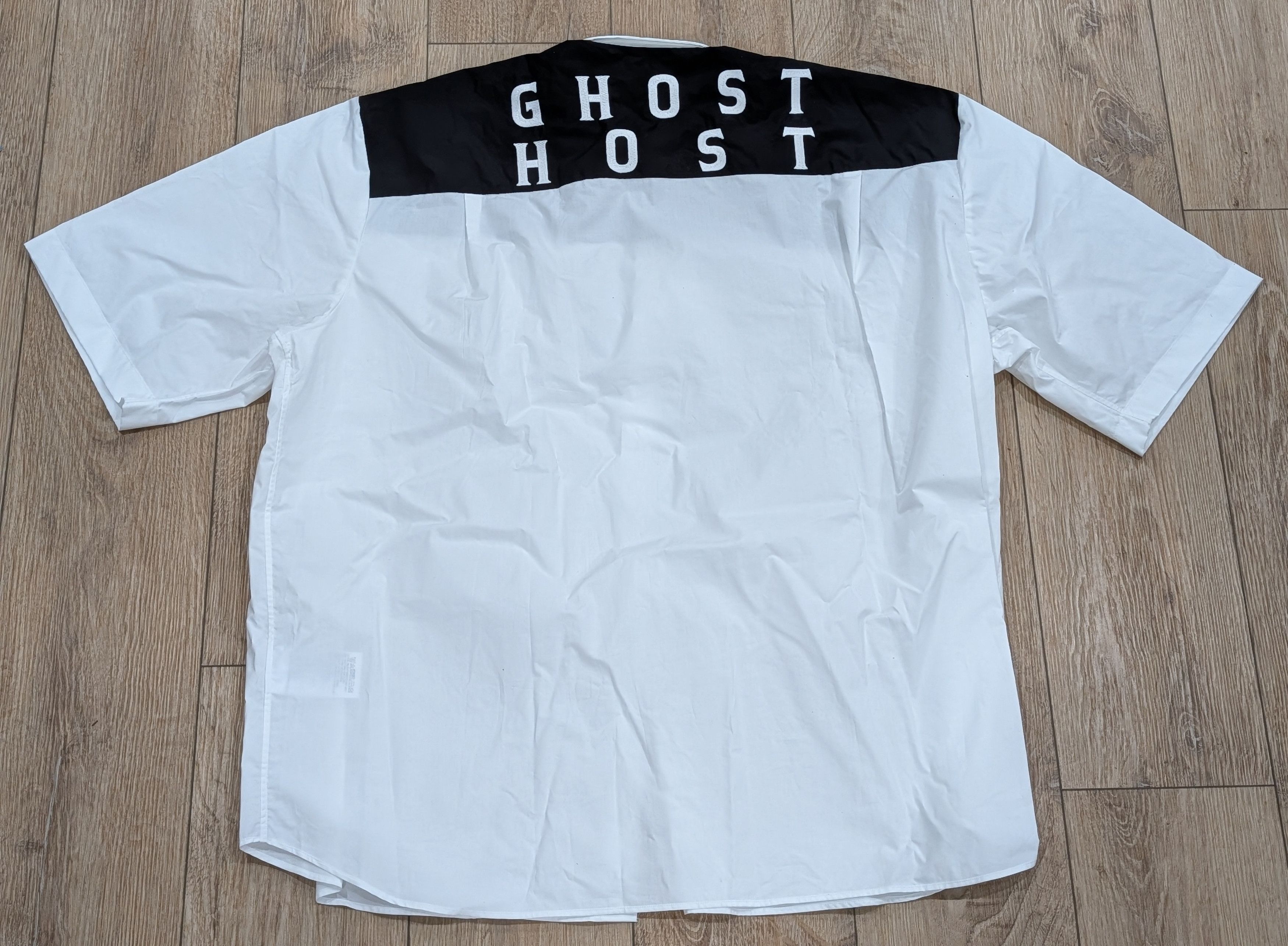 Raf Simons RAF SIMONS SS Button Up Shirt White/Black 50 Size US M / EU 48-50 / 2 - 4 Thumbnail