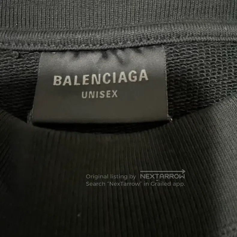 Balenciaga Balenciaga Letter reflective logo round neck sweater Size US L / EU 52-54 / 3 - 3 Thumbnail