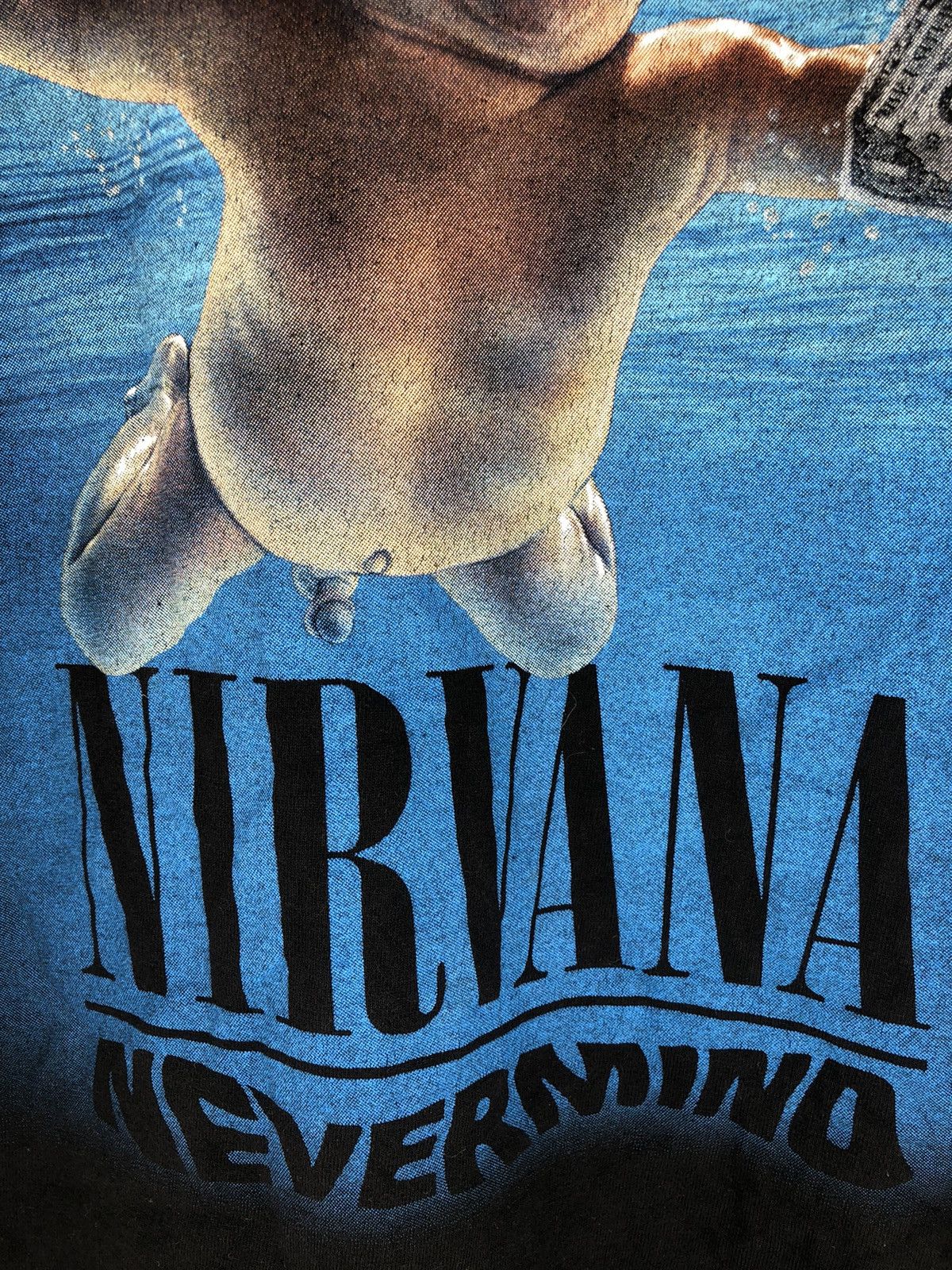 Band Tees × Nirvana × Vintage Vintage Bootleg Nirvana Nevermind Tshirt Size US S / EU 44-46 / 1 - 8 Thumbnail