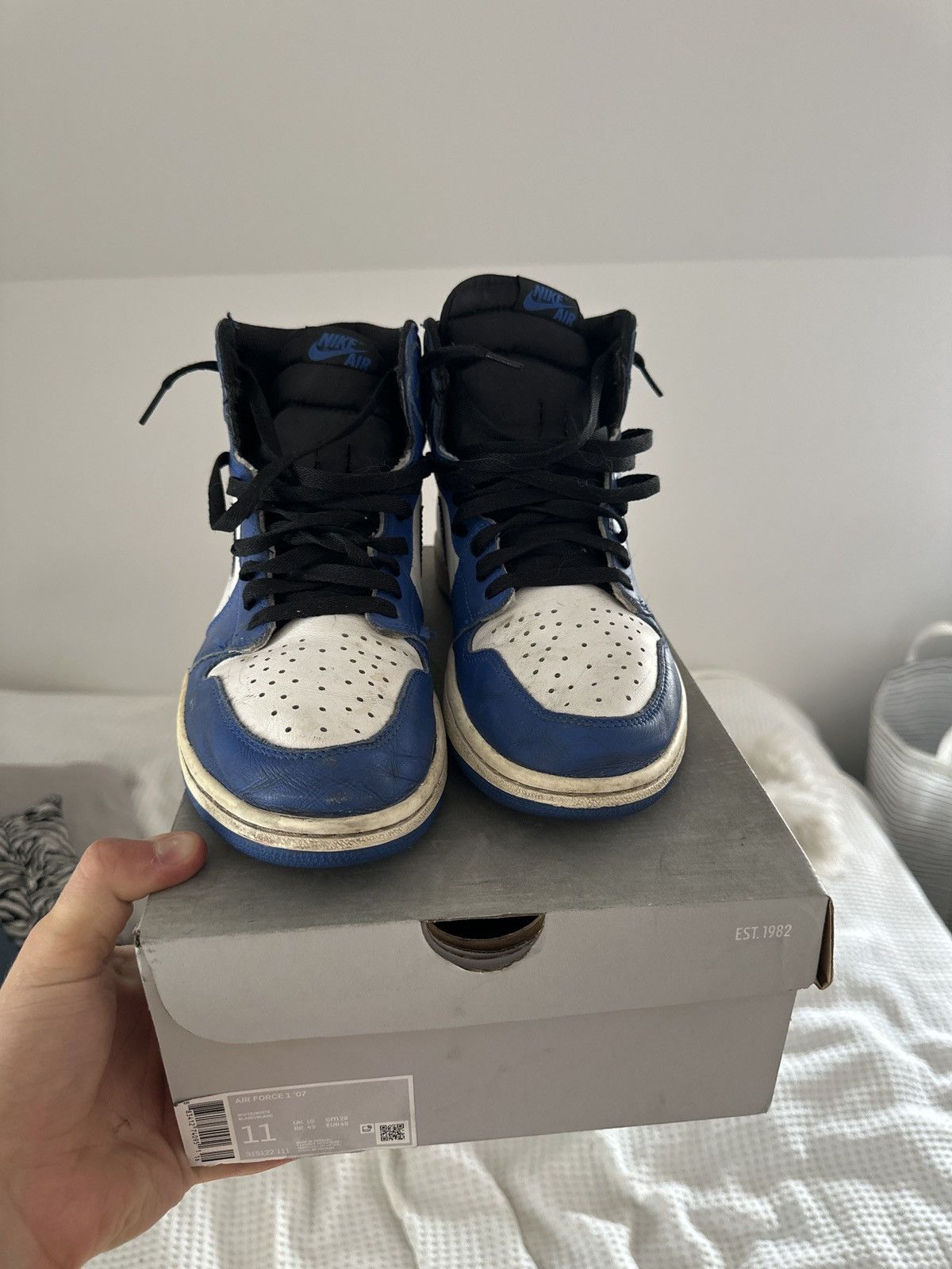 Jordan Brand × Nike Jordan 1 Game Royal Size US 11 / EU 44 - 2 Thumbnail