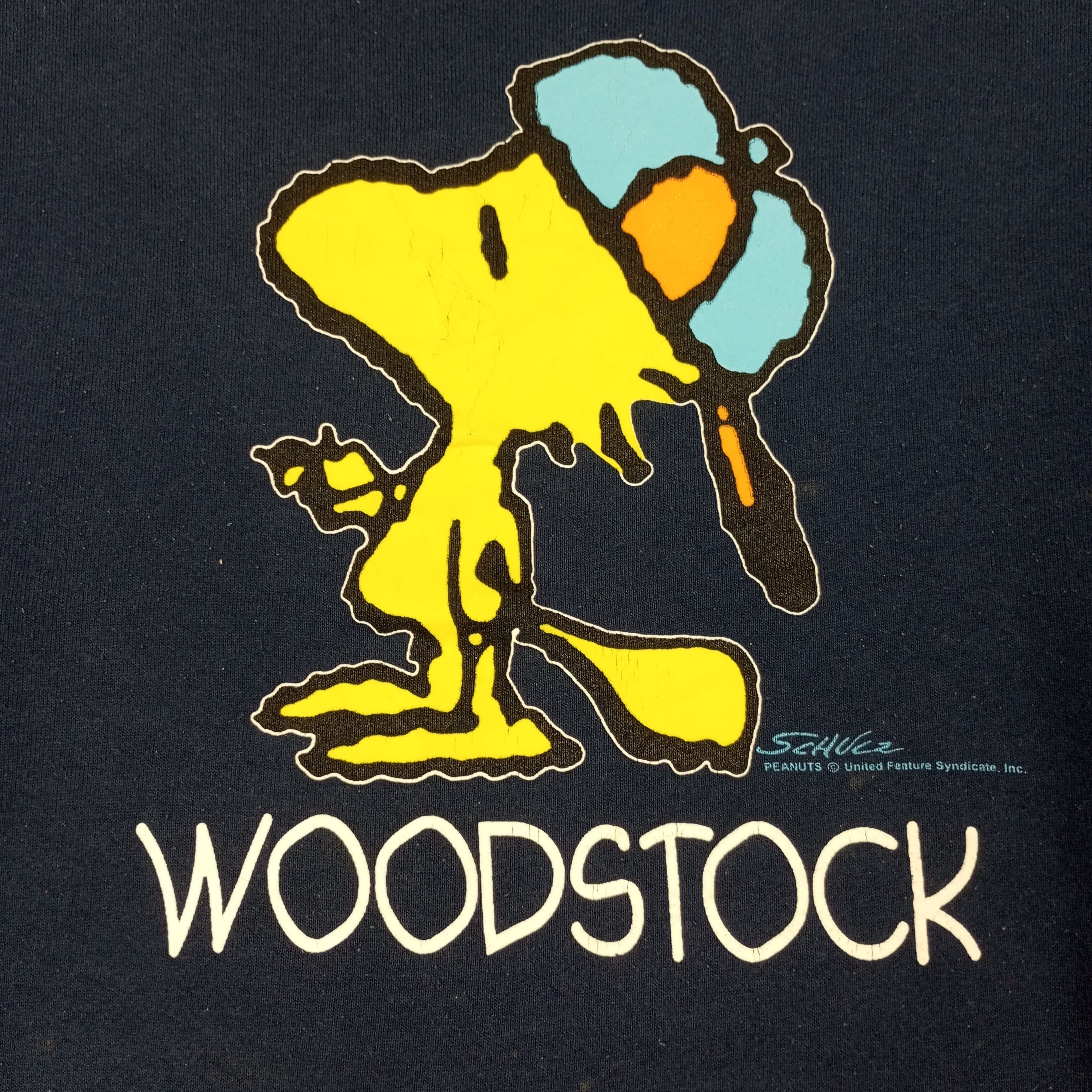 Peanuts Peanuts Woodstock Vintage Sweatshirt c236n8 Size US M / EU 48-50 / 2 - 2 Thumbnail