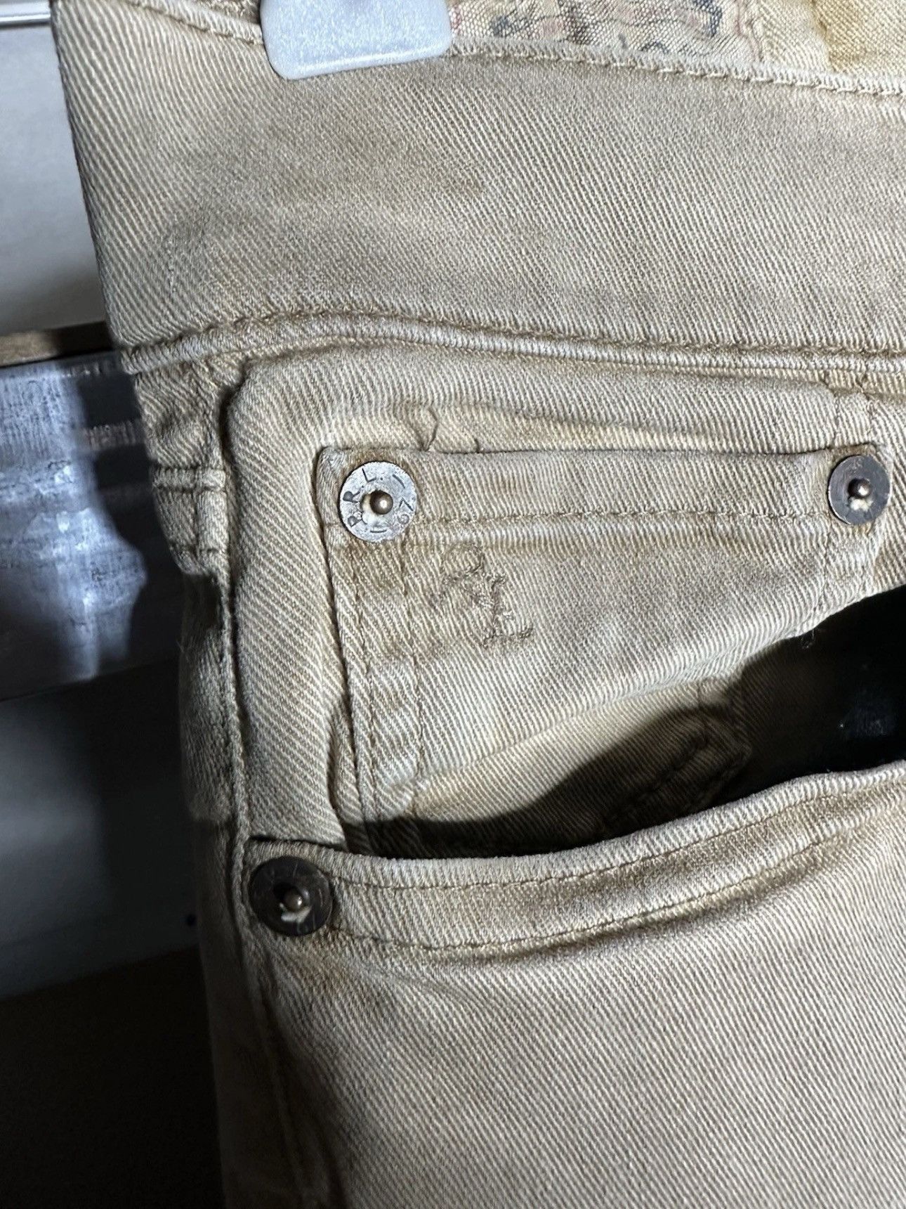 Polo Ralph Lauren Polo Ralph Lauren Western Country Lace Up Skinny Pants Tan Size 28" / US 6 / IT 42 - 8 Thumbnail