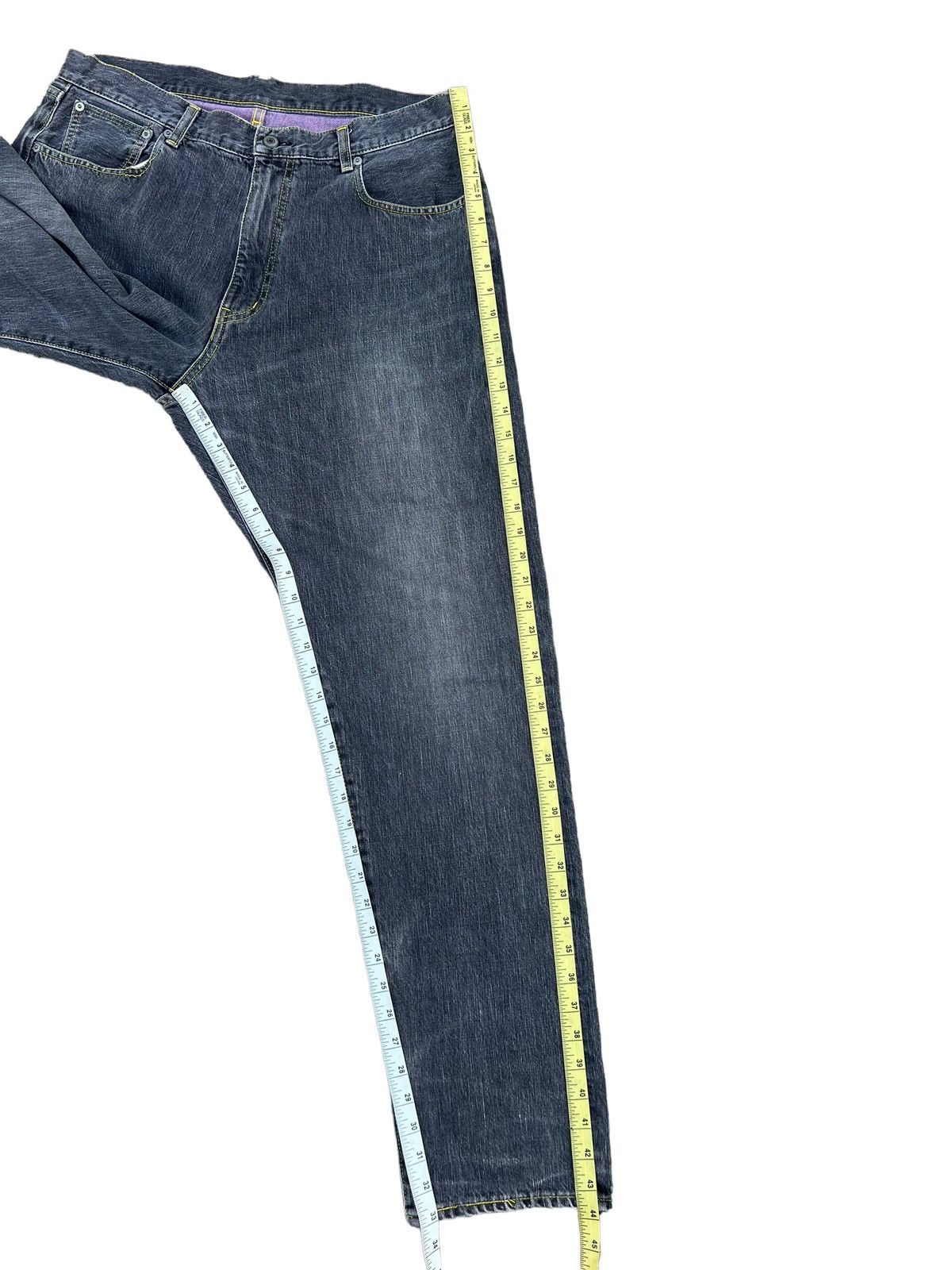 Swagger Vintage Swagger Japan Fade Black Denim Selvedge Jeans Size US 34 / EU 50 - 5 Thumbnail