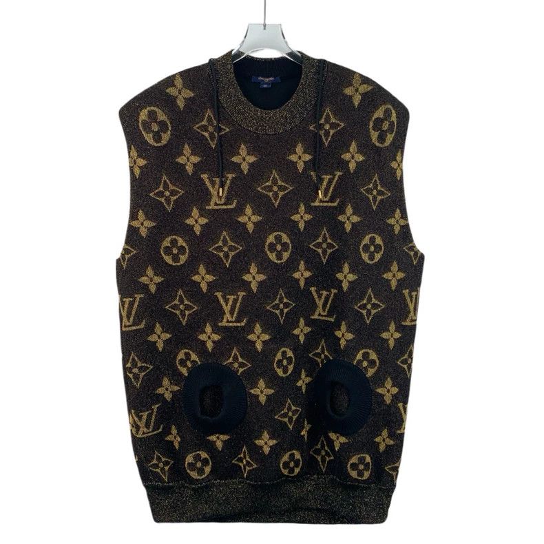 Louis Vuitton Louis Vuitton Sleeveless pullover sweatshirt with 22 dark Size L / US 10 / IT 46 - 1 Thumbnail