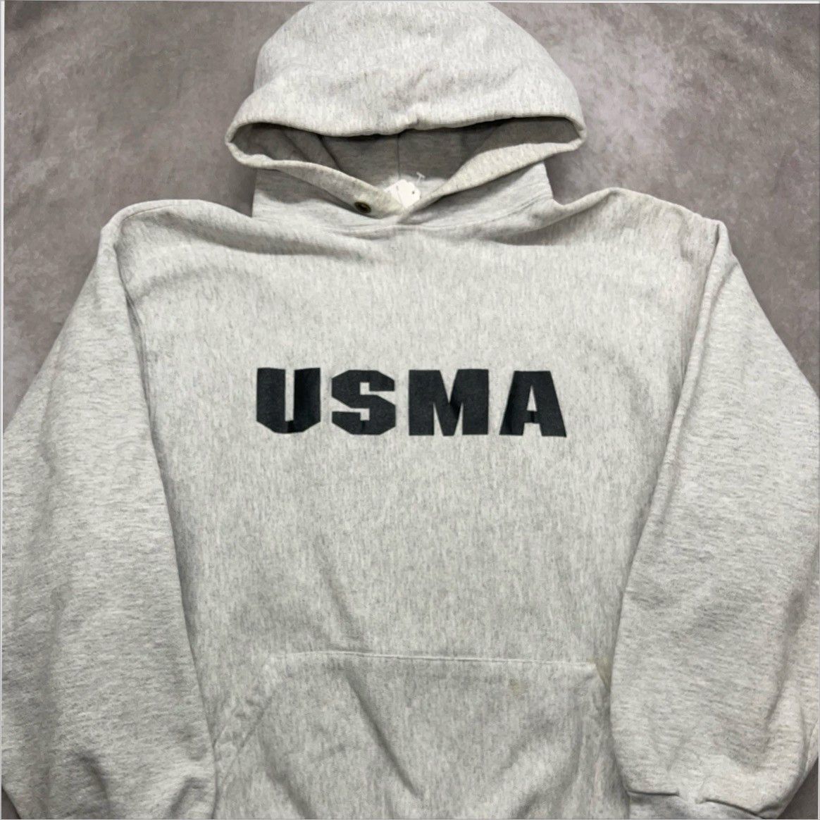 Other Vtg 80s USMA West Point Hoodie XL BISTEX Reverse Weave Gray Size US XL / EU 56 / 4 - 1 Thumbnail