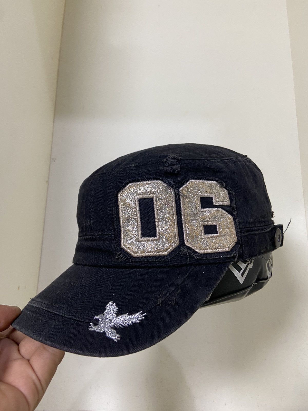 If Six Was Nine 2000s patrol 06 number japanese hat Size ONE SIZE - 3 Thumbnail
