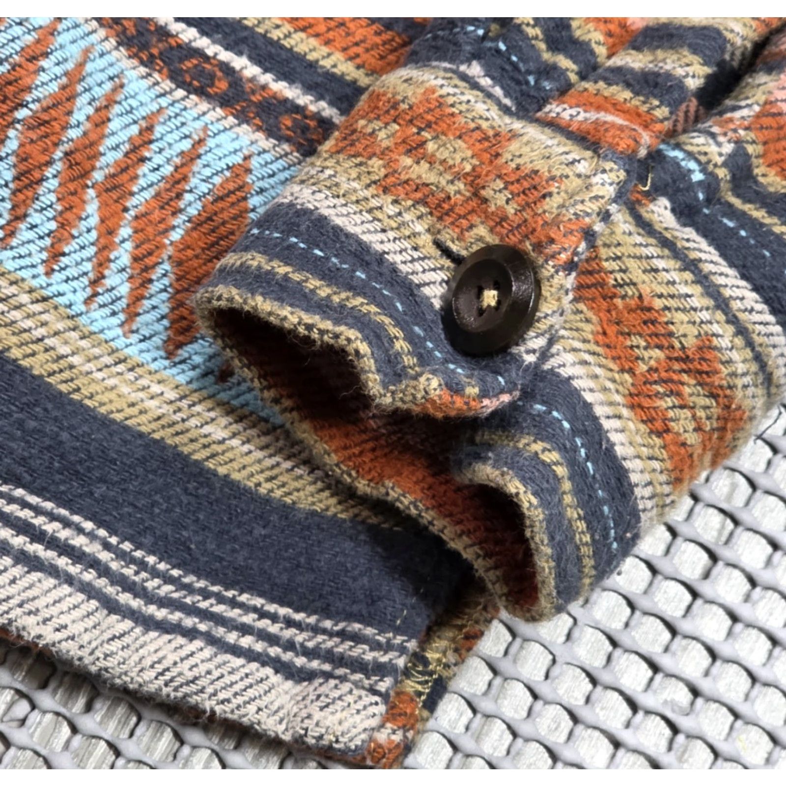 Denime Rock & Roll Shirt Jacket Multicolor Aztec S Rock & Roll Shirt Jacket Aztec Multicolor S Womens Size S / US 4 / IT 40 - 5 Thumbnail