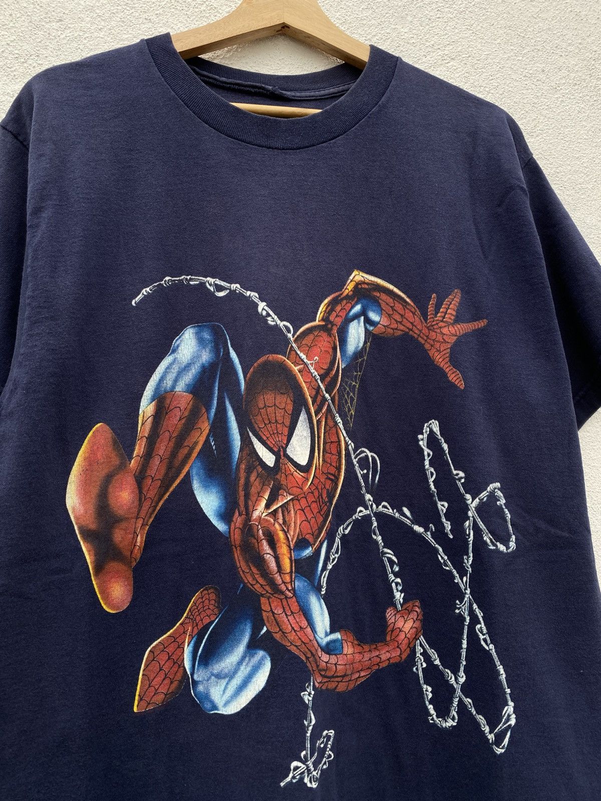 Marvel Comics Vintage Rare Todd Mcfarlane Spider-Man © 1999 Size US L / EU 52-54 / 3 - 2 Thumbnail