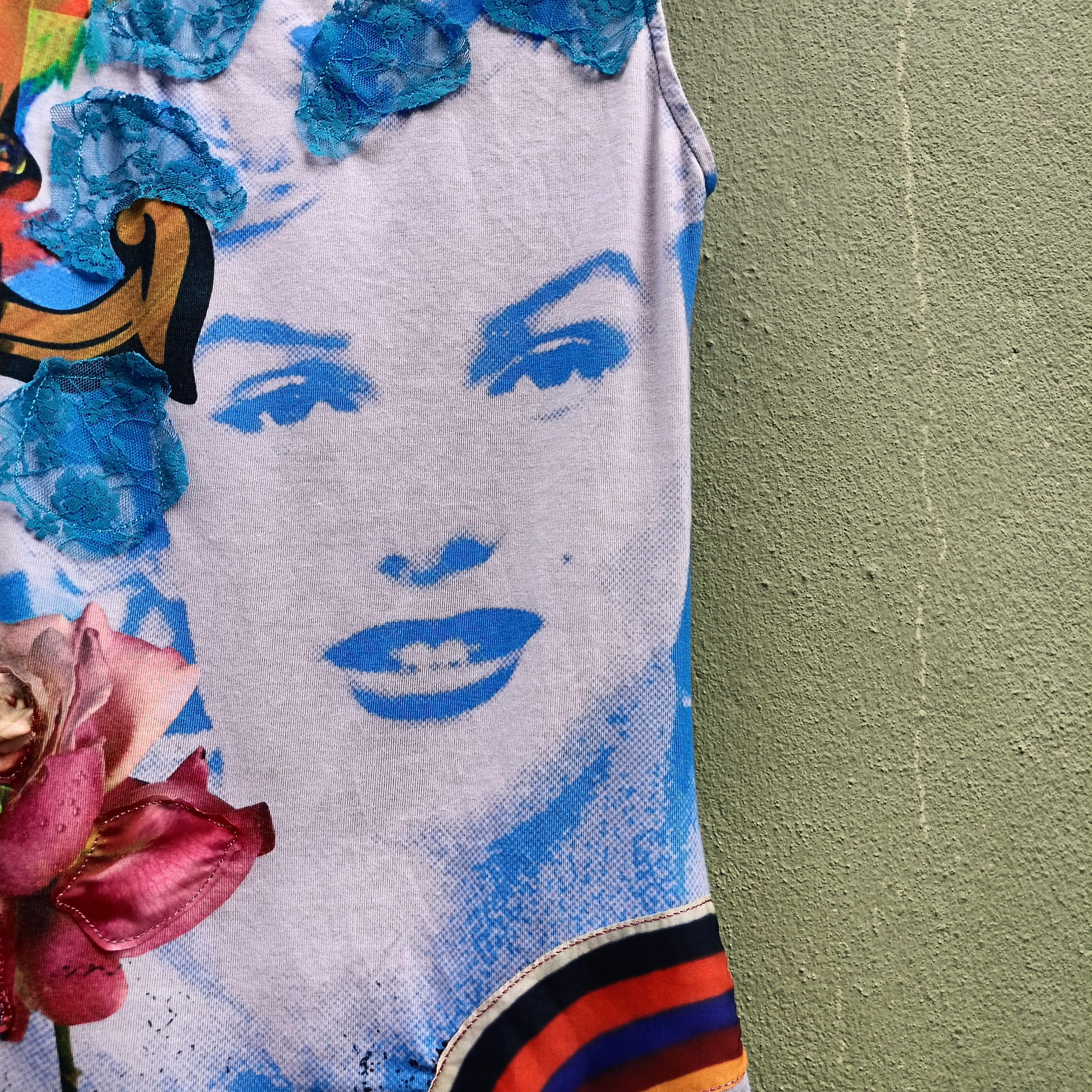 Desigual × If Six Was Nine Marilyn Monroe tank top by Desigual Size M / US 6-8 / IT 42-44 - 10 Thumbnail