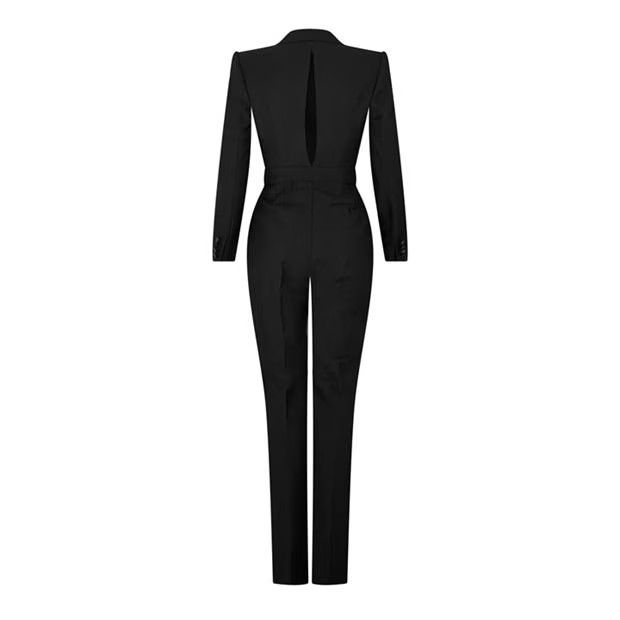 Alexander McQueen o1g2r1mq0824 Jumpsuits in Black Size 38" / US 16 / IT 52 - 2 Thumbnail