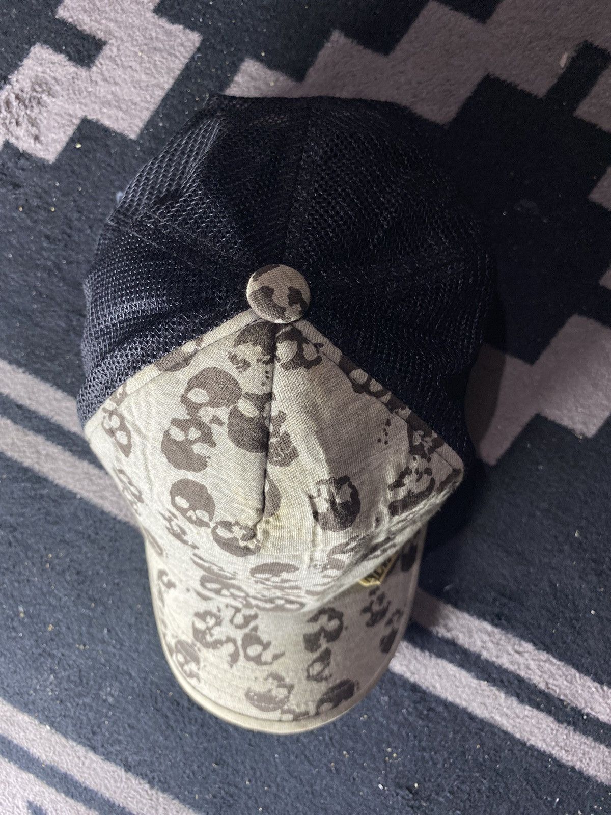 14th Addiction Japanese skulls trucker hats kapital style Size ONE SIZE - 4 Thumbnail