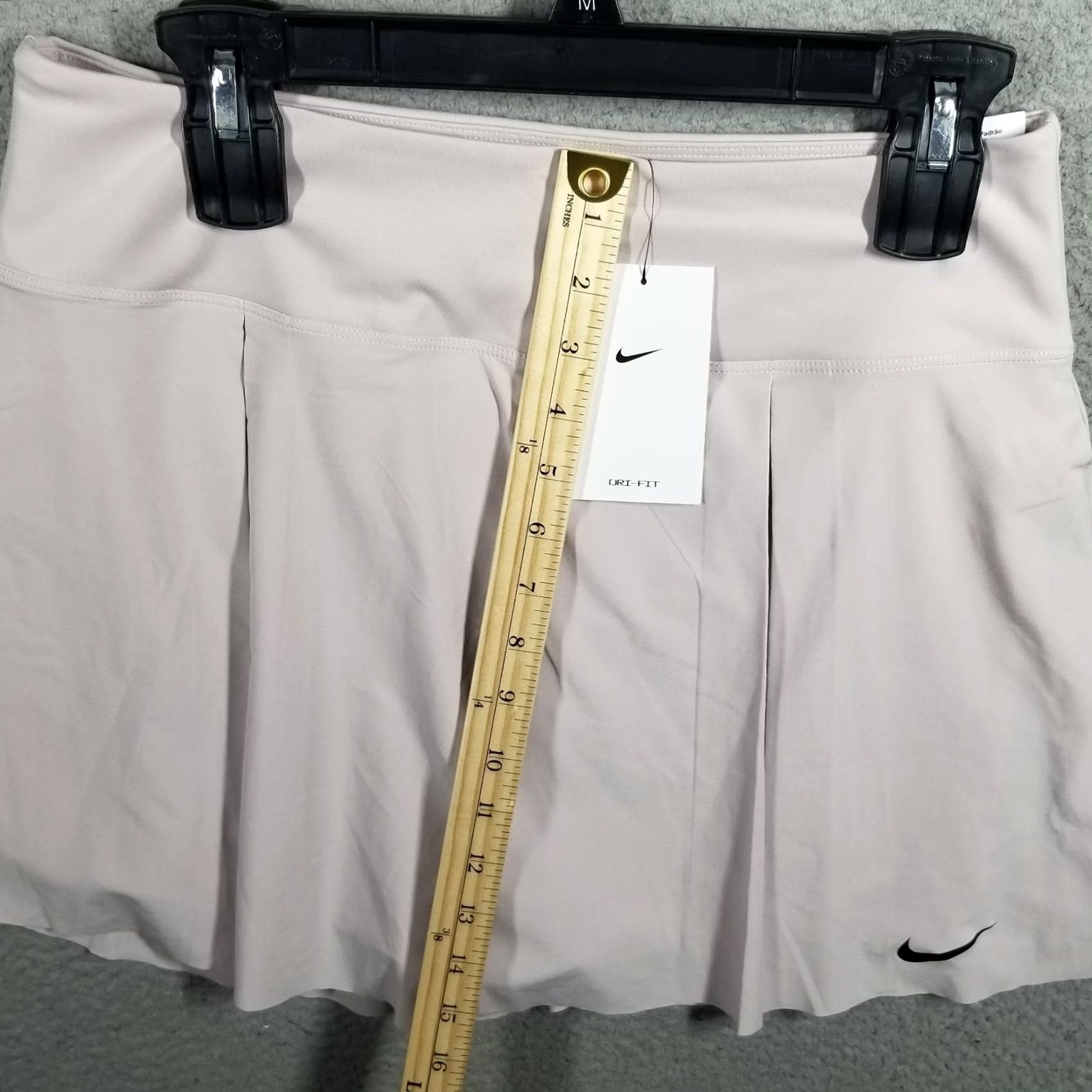 Nike Nike Women DRI-FIT Advantage Tennis Golf Skirt Platinum Violet SZ L DX1132 Size 36" / US 14 / IT 50 - 7 Thumbnail